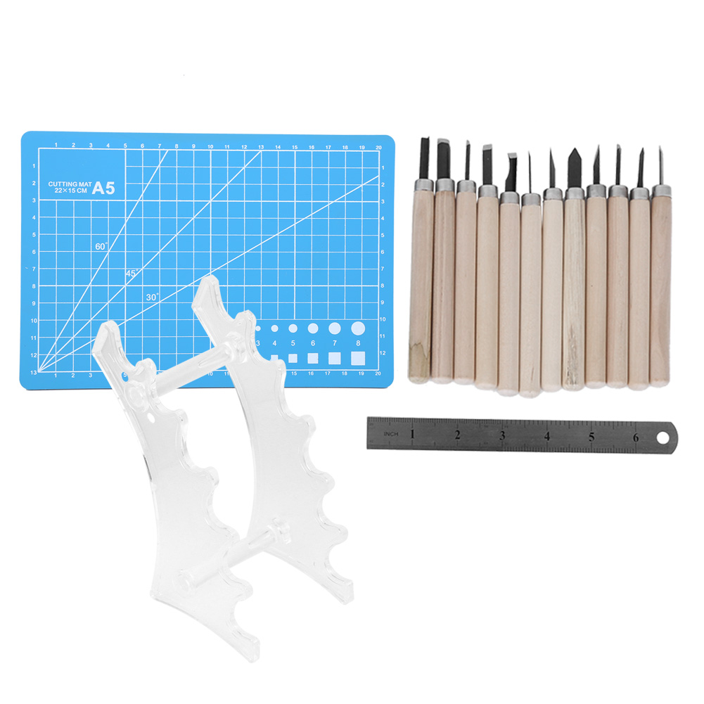 Holzschnitzwerkzeug-set, 12-teilig, Aus Manganstahl, Professionelles Handwerkzeug Für Die Holzbearbeitung, D1-griff