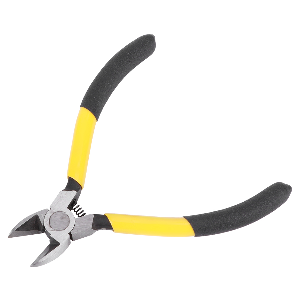 Seitenschneider, Gehäuse Aus Hochfestem Kohlenstoffstahl, Zweifarbiger, Rutschfester Griff, Seitenschneider Mit Rückschlagschutz, 5 Zoll