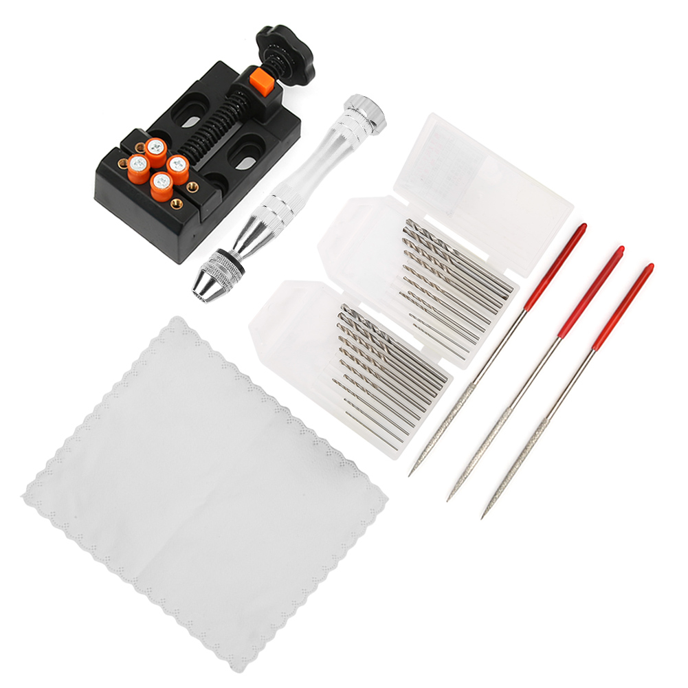 26-teiliges Handbohrer-set Zum Stanzen Und Polieren Von Tischlerwerkzeugen Aus Aluminiumlegierung (0,5 Mm–3,0 Mm)
