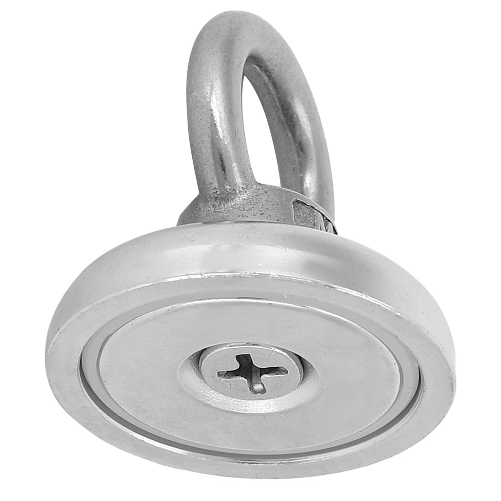 Magnetischer Hakenheber, Angelwerkzeug, Robustes Zubehör, N35 3-lagen-beschichtung, Ca. 29 Kg