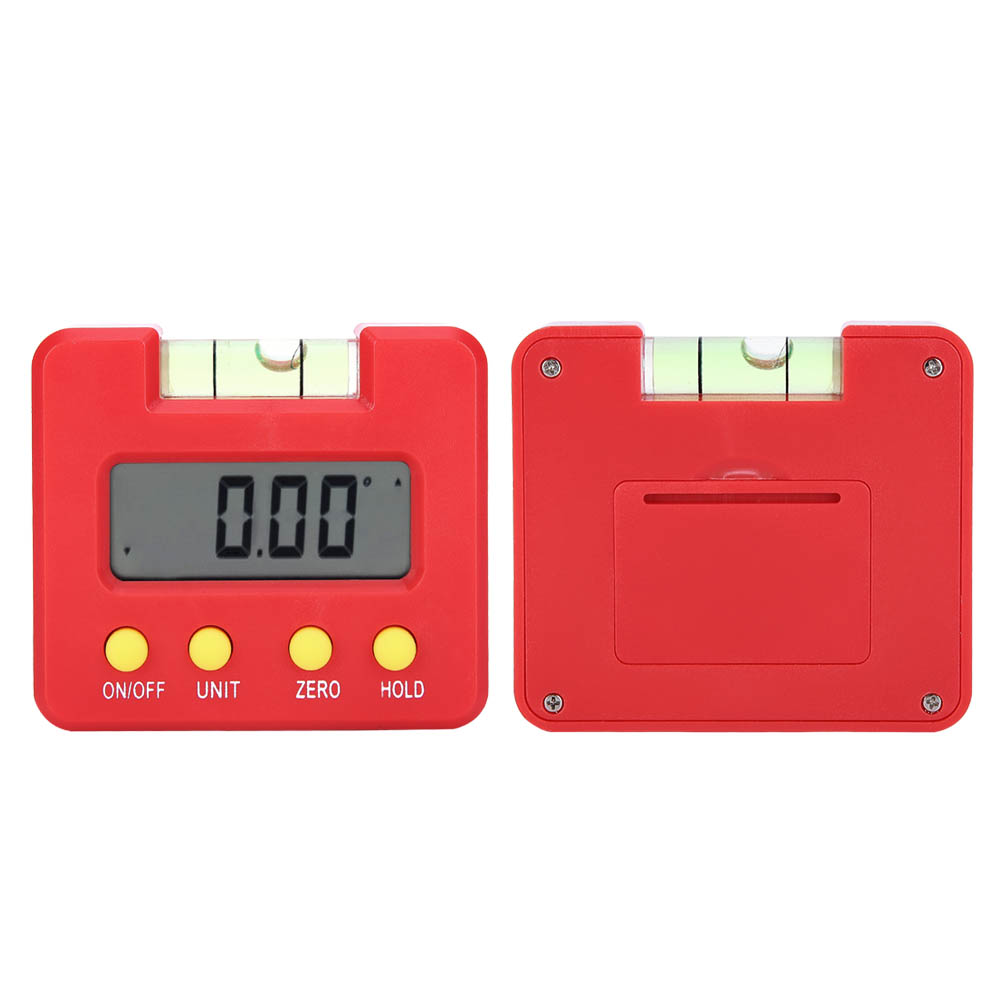 Miniatur-digitalneigungsmesser Mit Wasserwaage, Magnetischem Winkelmesser Und Winkelmesser