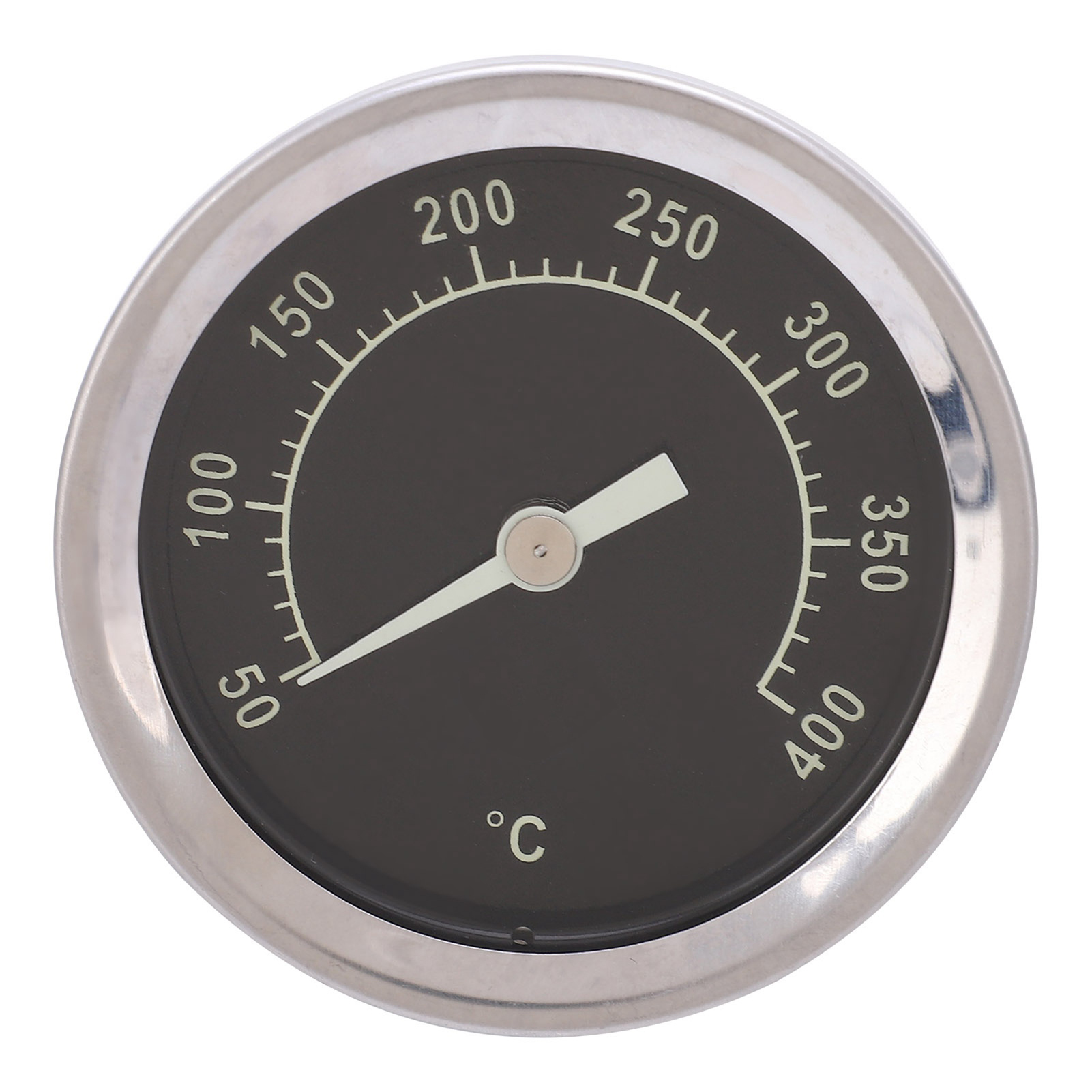 Grillthermometer Aus Edelstahl Mit Drehknopf, Geeignet Für Backöfen (50–400 °c), Küchen- Und Bäckereizubehör