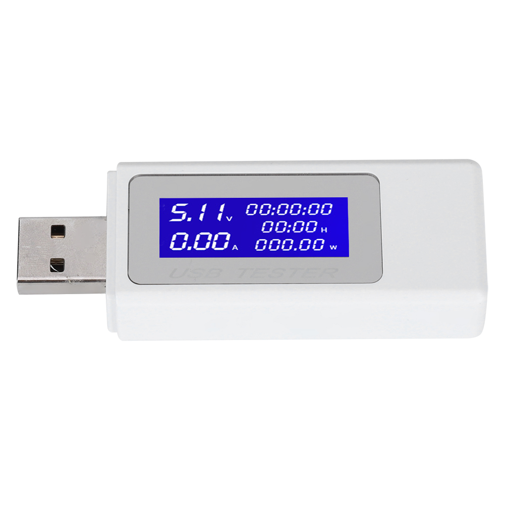 Usb-tester Multifunktions-digital-gleichstrommessgerät Für Kapazität, Leistung, Strom Und Spannung