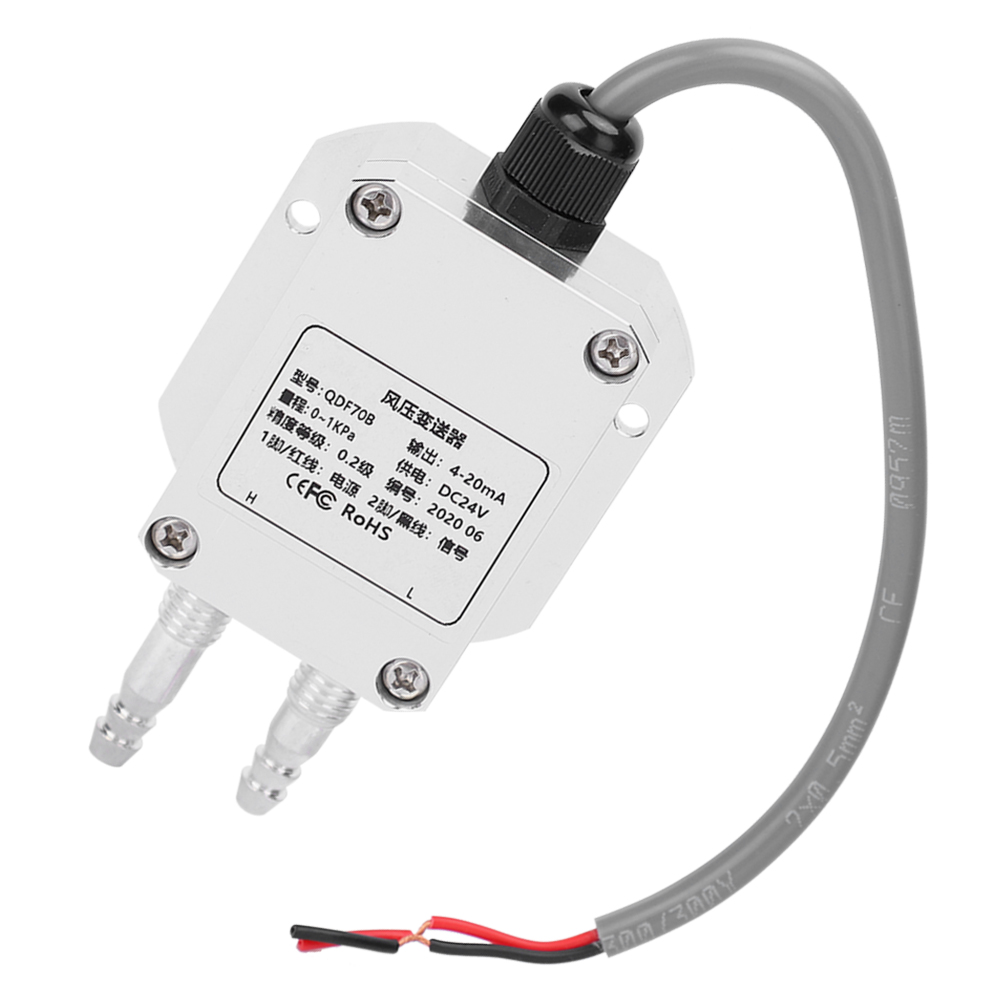 Winddrucktransmitter, Hochpräzise Mikroelektronische Silberkomponente, 4 Μm, 20 Ma, 24 V Dc, 0,1 Kpa