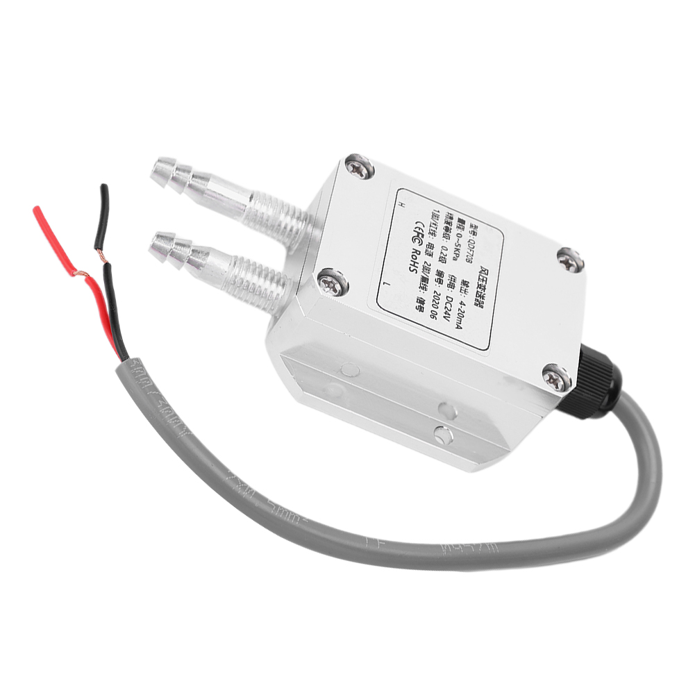 Winddrucktransmitter, Hochpräzise Mikroelektronische Silberkomponente, 4 Μm, 20 Ma, 24 V Dc, 0,5 Kpa