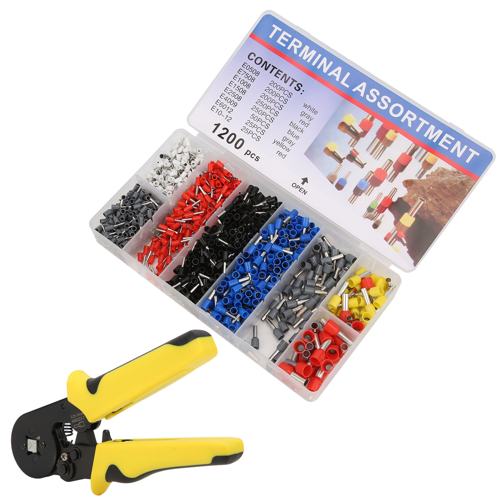 Crimpzangen-set, Crimpzangen-set Für Drahtklemmen, Verstellbare Werkzeuge Für Industrielle Elektronik
