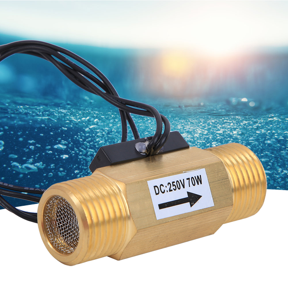 Wasserdurchflusssensor Mit 1/2-zoll-anschluss, Elektromagnetischer Durchflussmesser, Industriezubehör