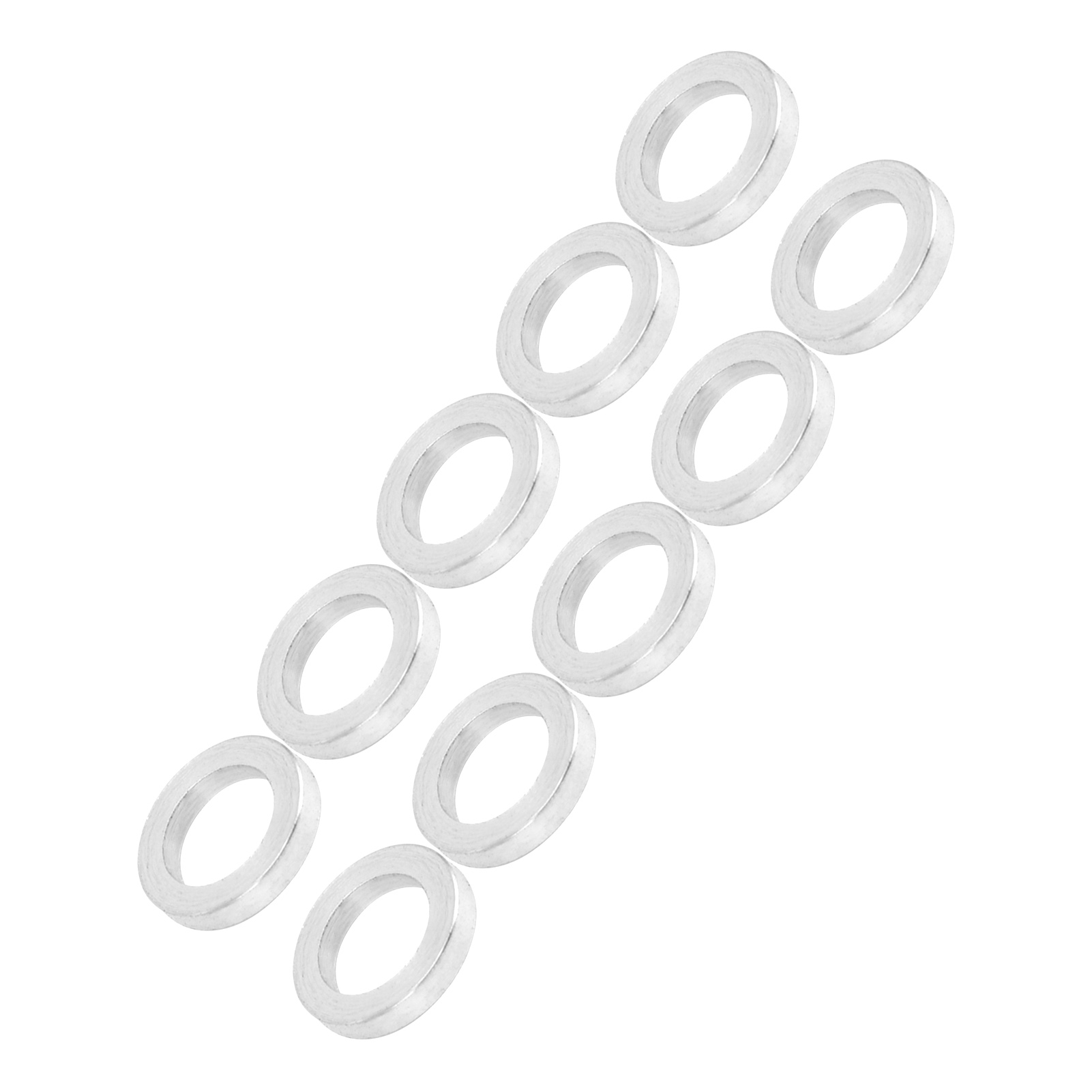 Distanzstück Aus Aluminiumlegierung, Zylindrische Dichtung, Distanzring, Hilfselement, Außendurchmesser 6 Mm, Länge 1 Mm