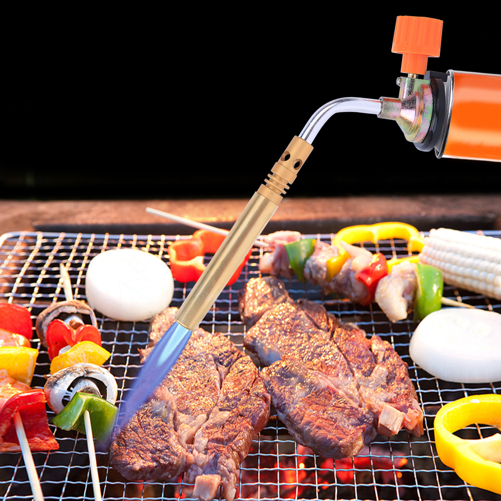 Gasschweißbrenner Mit Einstellbarer Manueller Zündung Für Das Grillen Im Freien (1300°c)