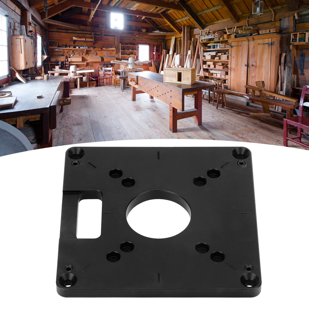 Fräseinsatz, Kantenschneider, Grundplatte, Hardware-zubehör, Aluminiumlegierung