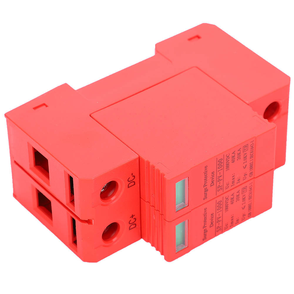 Überspannungsschutzgerät Für Photovoltaikanlagen Mit Blitzschutz, Modular, Dc 1000 V, 2p40ka