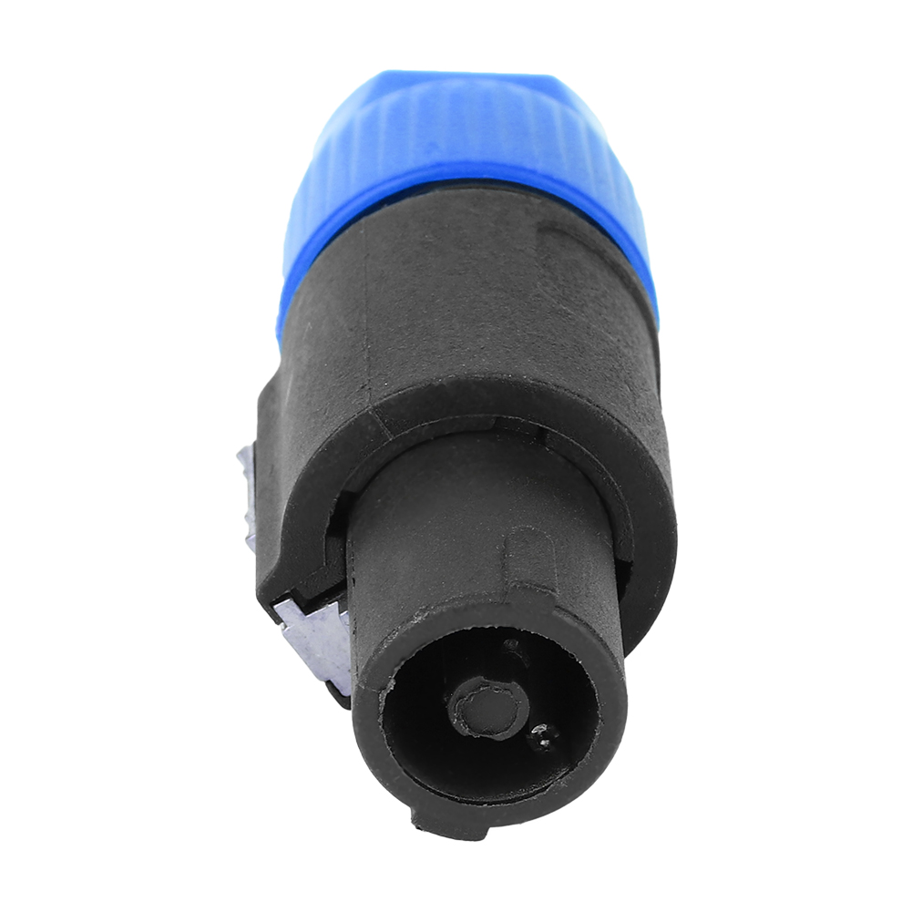 10 Stück Nl4fc C Audio-lautsprecheranschlüsse, Wasserdicht, Speakon 4-poliger Stecker, Kabelanschluss (blau)