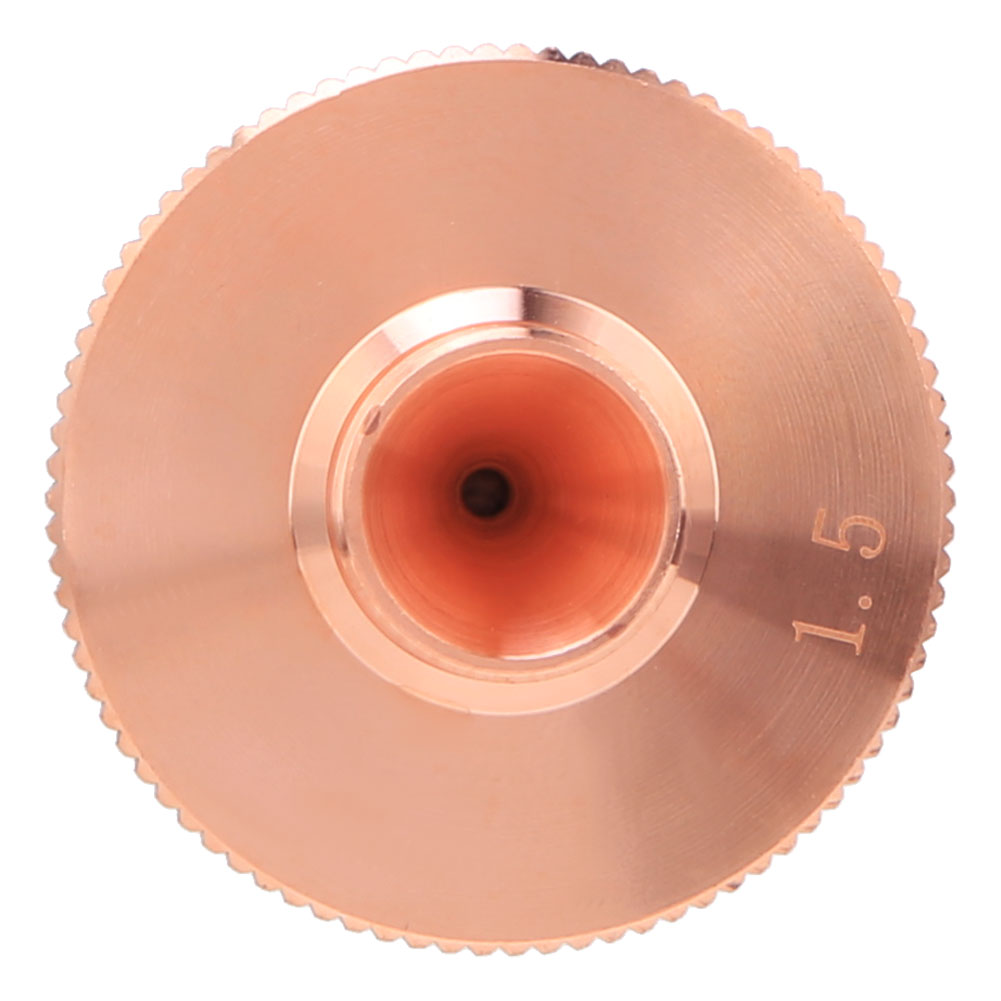 1 Einlagige Messing-laserdüse Für Co2-faserlaserschneidmaschinen 0,8/1,0/1,2/1,4/1,5 Mm 1,5 Mm