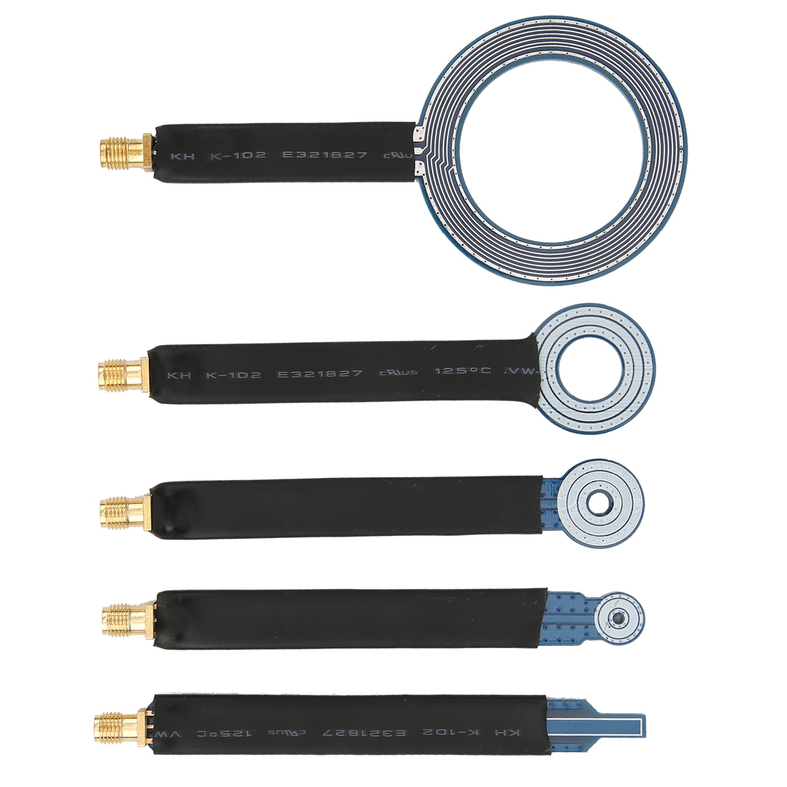 Set Aus 5 Nahfeld-magnetfeldsonden, Sma-leitungsantennen Und Strahlungsmessantennen