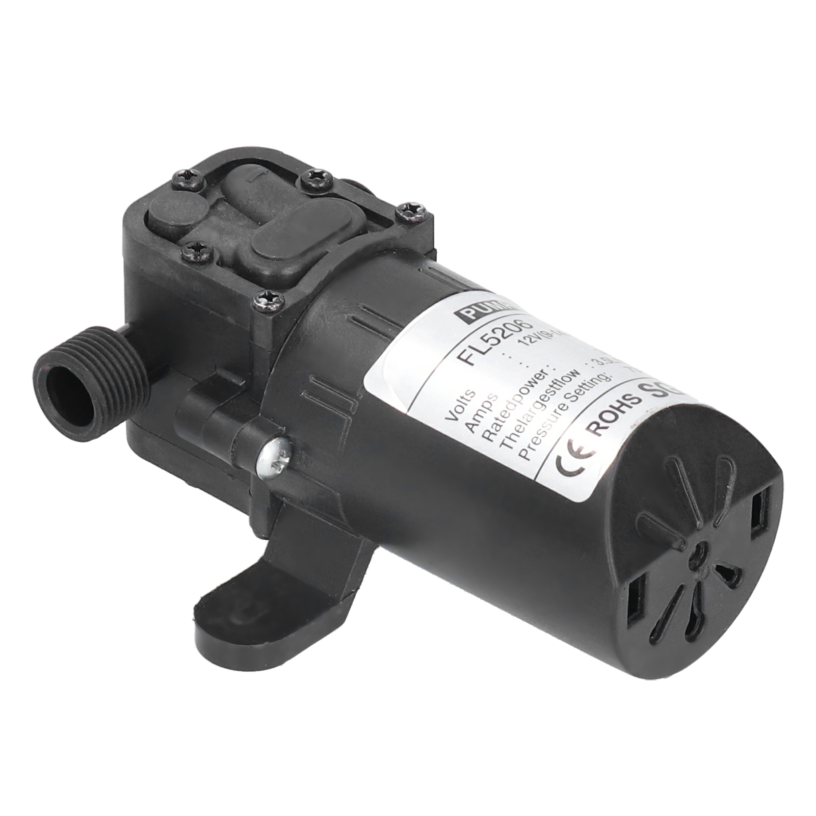 1/2-zoll-mikromembranpumpe, Wasseransaugung, Sprühgerät, Industrielackiergerät, 12 V Dc, 36 W