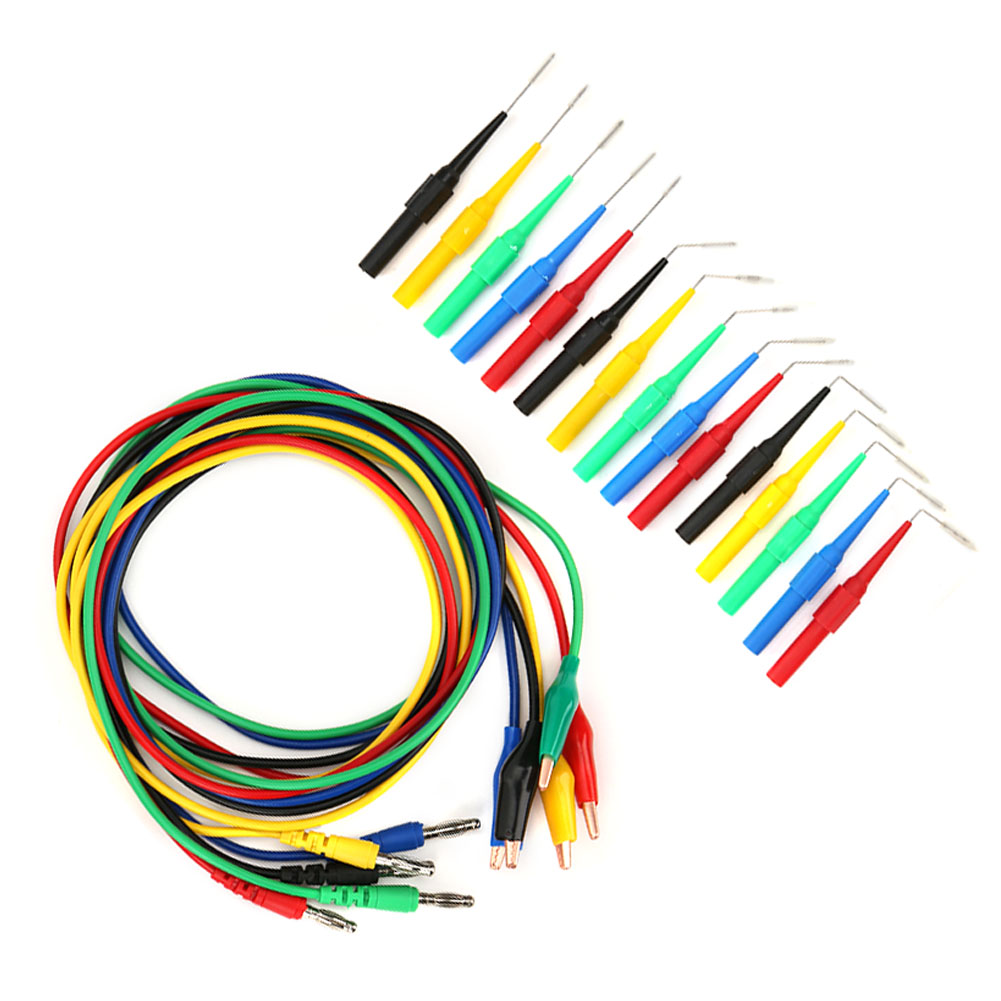 P1920 Bananenstecker-prüfleitung Mit Prüfspitzenset. Zum Anschluss An Einen 4-mm-bananenstecker Für Elektrische Prüfungen.