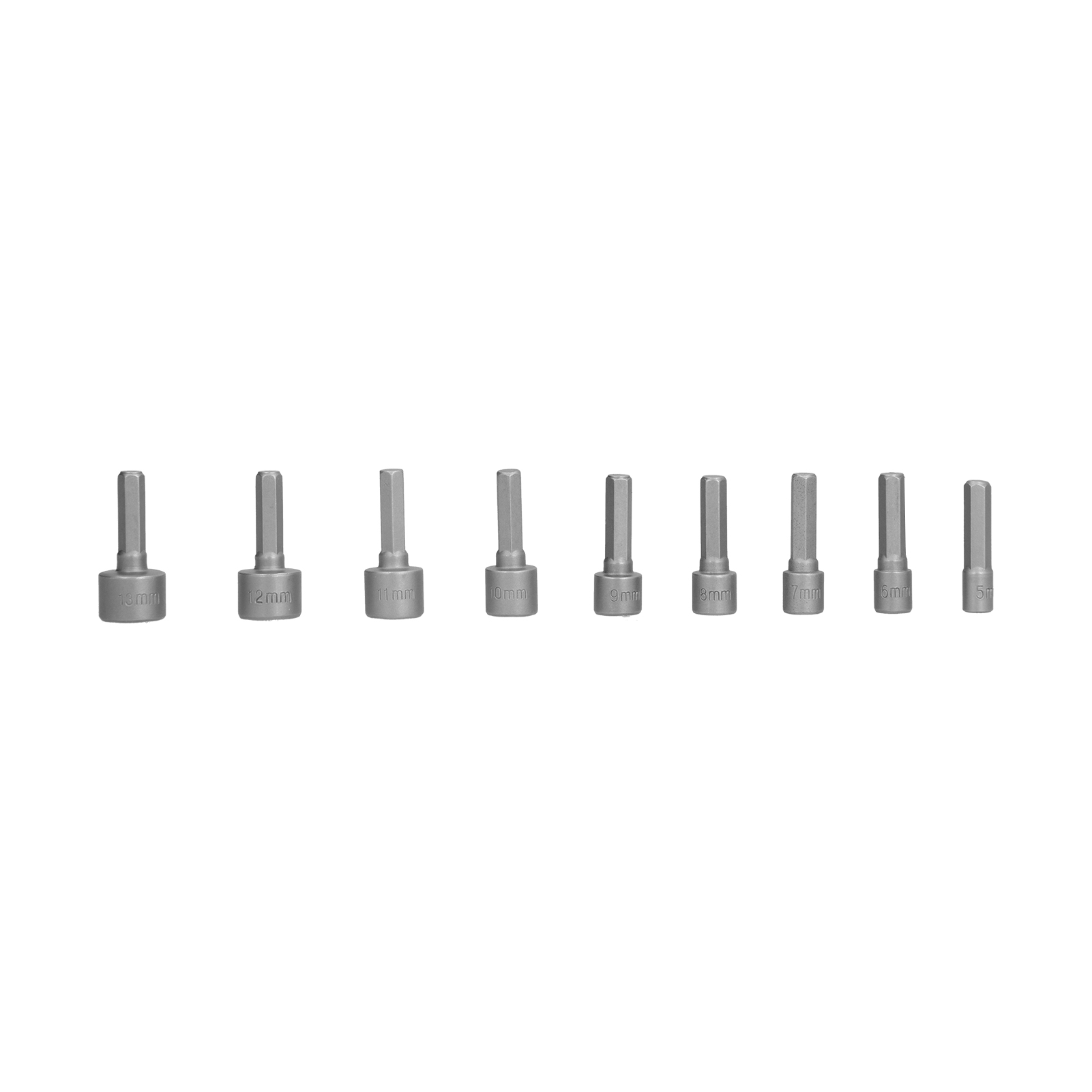 Set Mit 9 Inbus-bit-adaptern, Mutternlöser, Befestigungszubehör 5-13 Mm