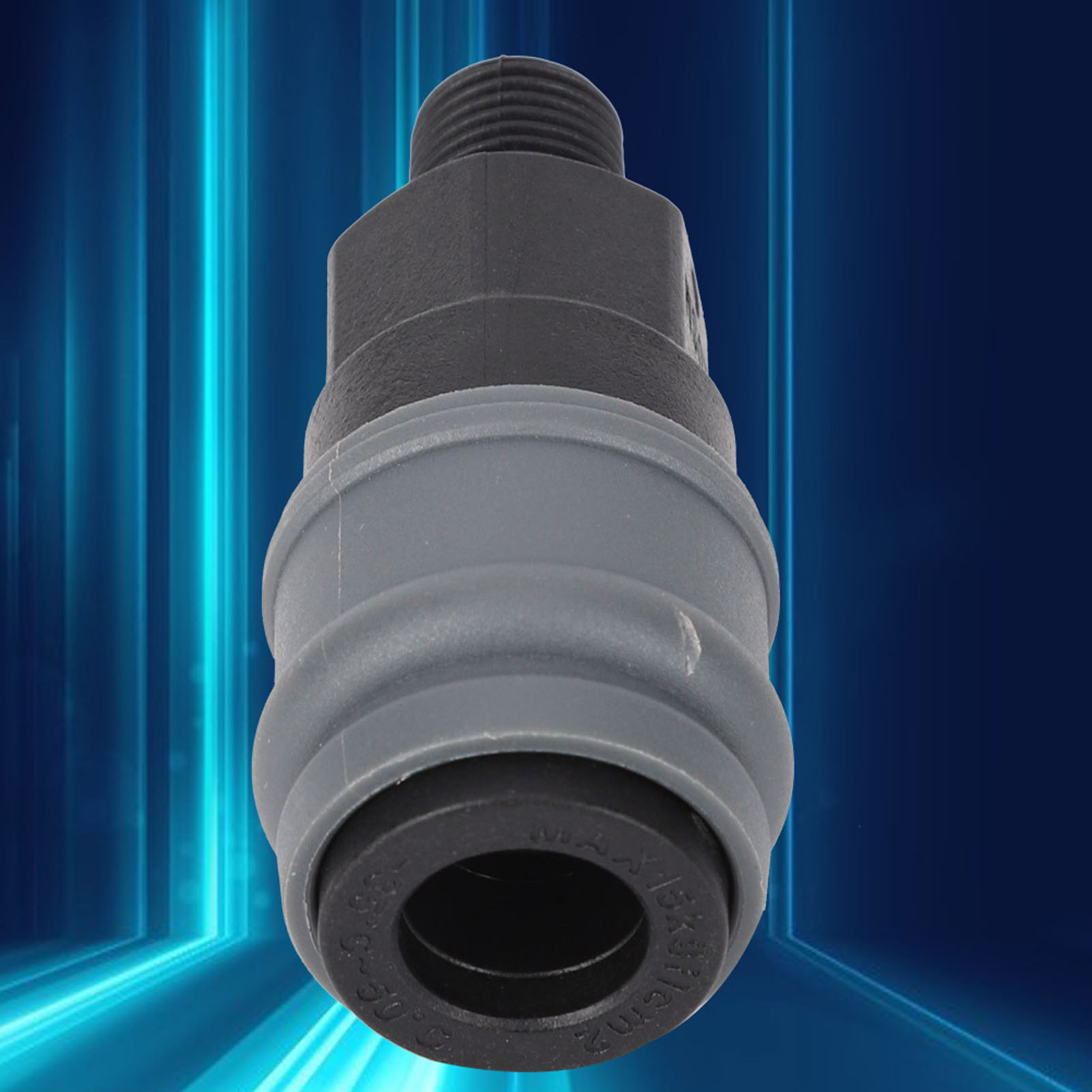 Schnellkupplung Aus Kunststoff Und Stahl, Typ Sm-c, Selbstsichernd, Pneumatischer Schlauchanschluss, Pneumatische Anschlüsse (g1/2" (40))