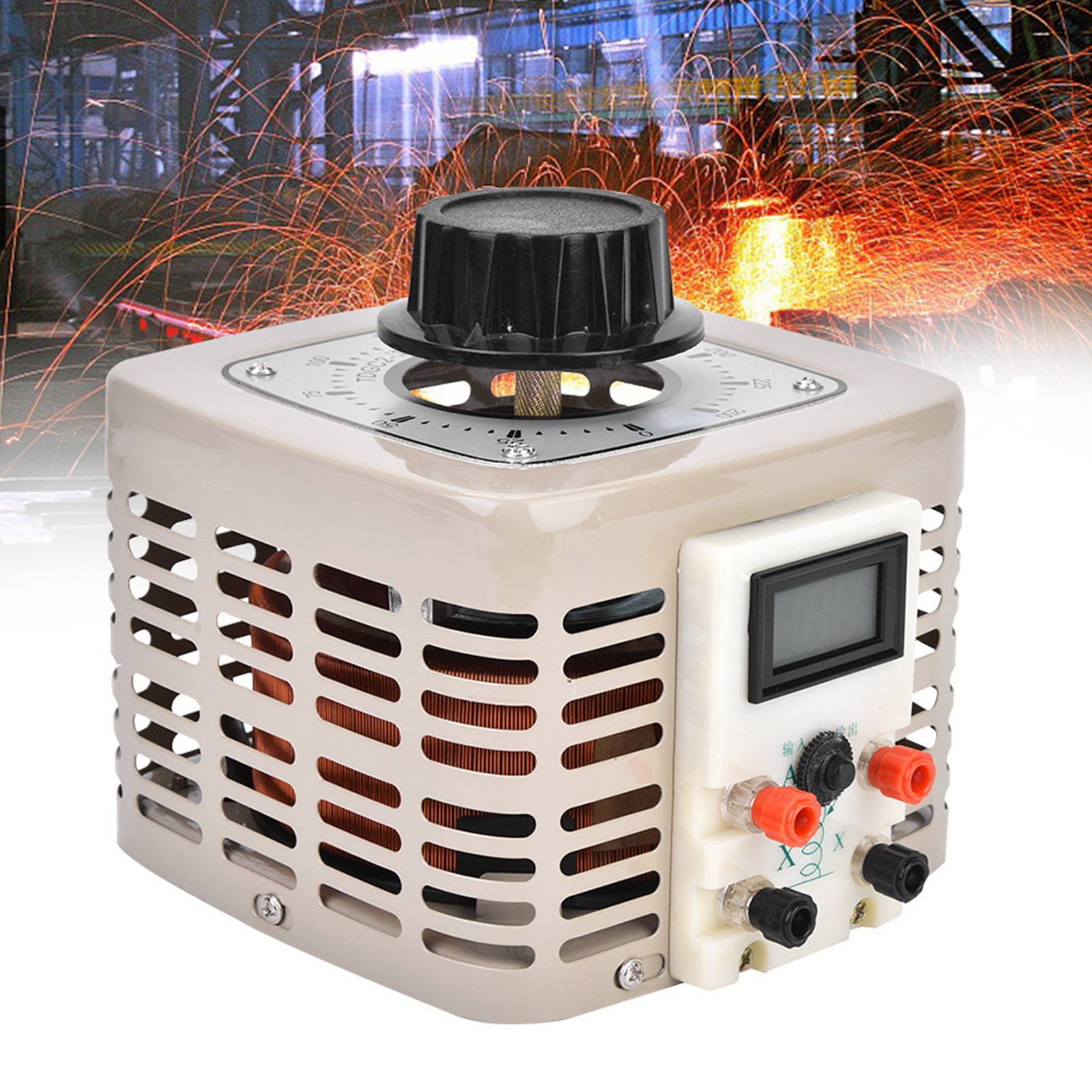 Tdgc2-1kva Kontaktspannungsregler 220v 4a Wechselspannungswandler