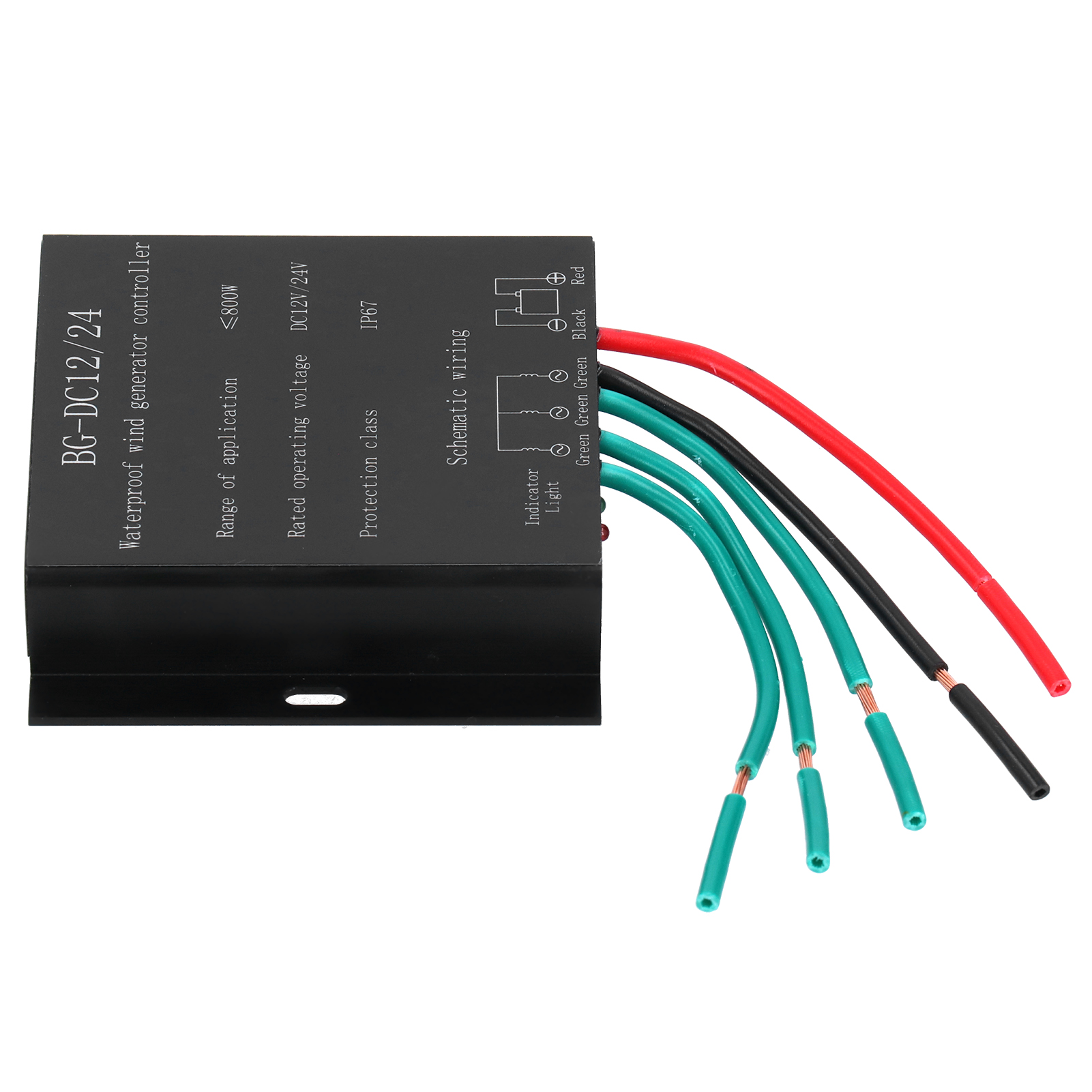 Fo8‑12/24v 800w Windturbinengenerator-controller Windturbinen-laderegler