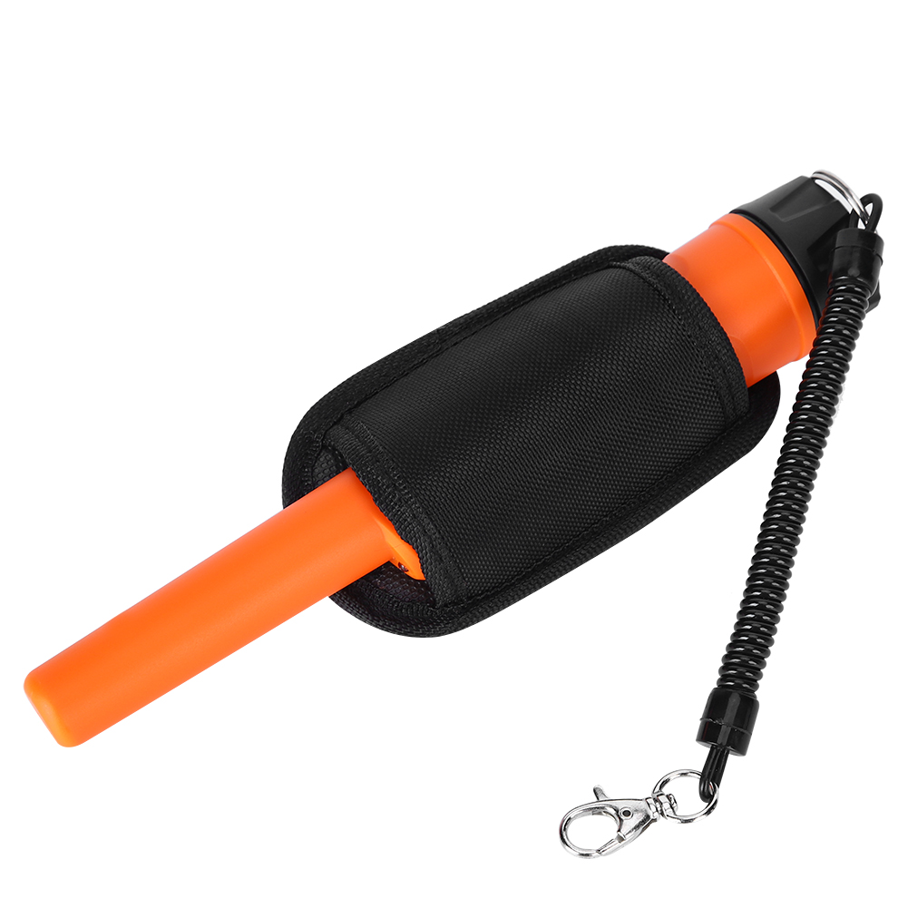Md970 Handmetalldetektor, Vollständig Wasserdicht, Hohe Empfindlichkeit, Mit Positionierungsstab, Orange