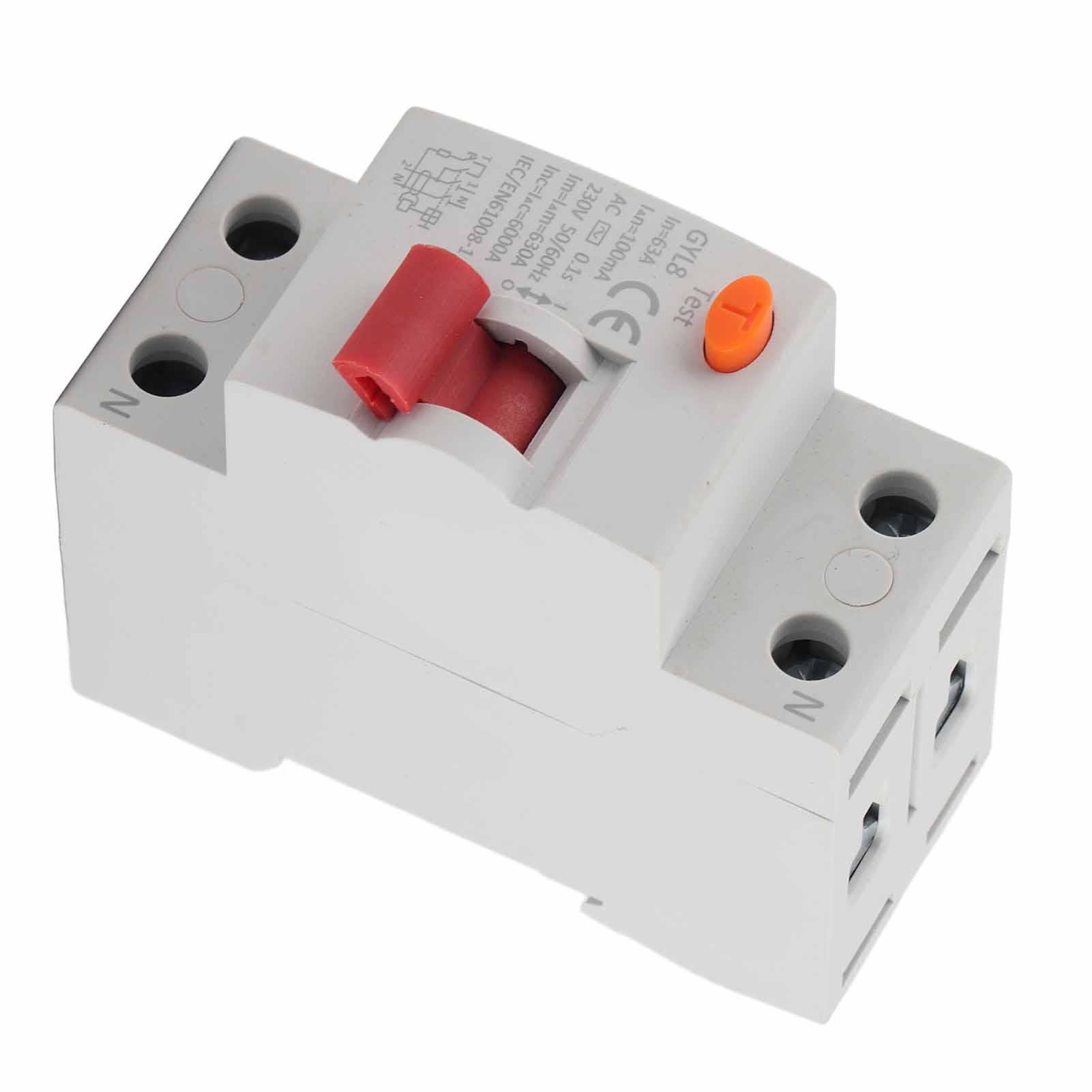 Fehlerstromschutzschalter (2p) Für Elektrische Geräte, 25 A/40 A/63 A, 230 V Wechselstrom