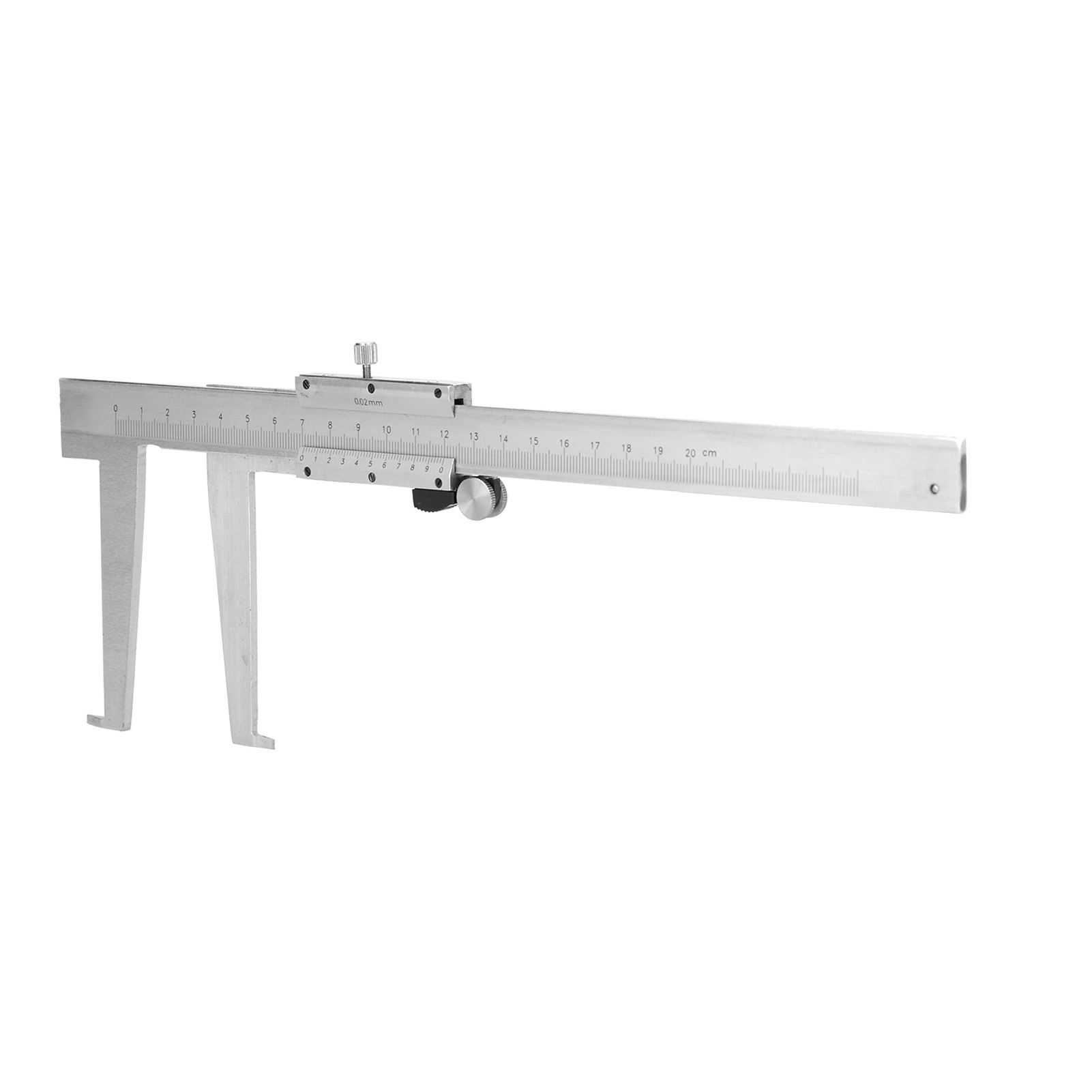 Innennut-messschieber, Messbackendurchmessermessung, Kohlenstoffstahl, Handwerkzeug, Messbereich 0-200 Mm
