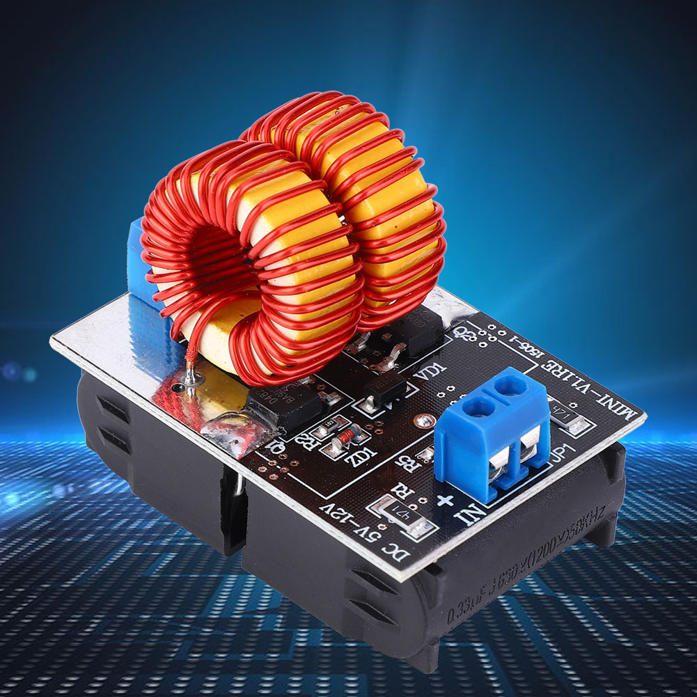 Miniatur-zvs-heizplatte, Dc 5–12 V, 120 W, Induktions-flyback-heizregler, Zündspule