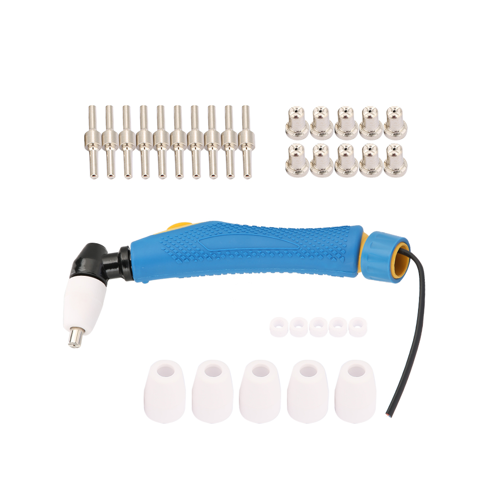 Pt31 Lg40 Plasmaschneidbrenner-set, 31 Elemente: Brennerkörper, Düse, Elektrode, Spitze