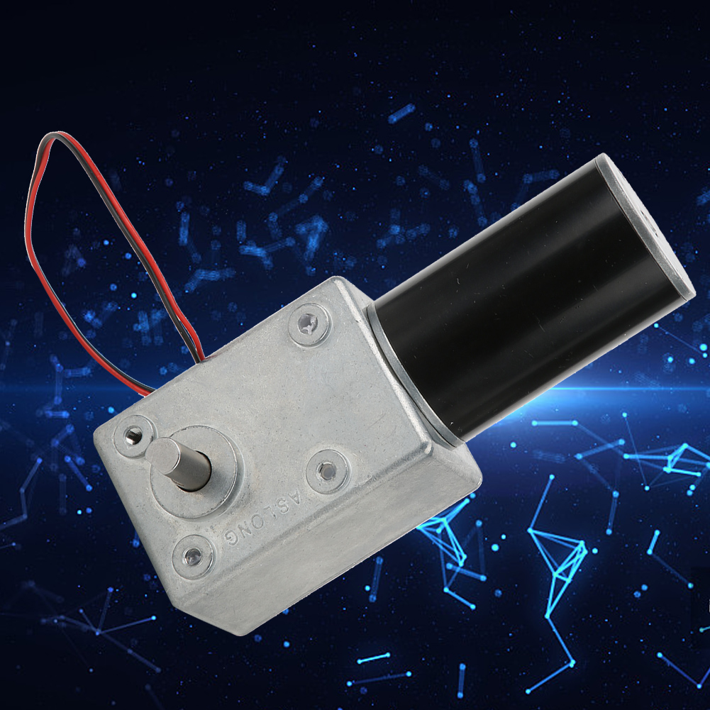 Mini 24v 30w Gleichstrom-schneckengetriebemotor Für Elektrisches Zubehör