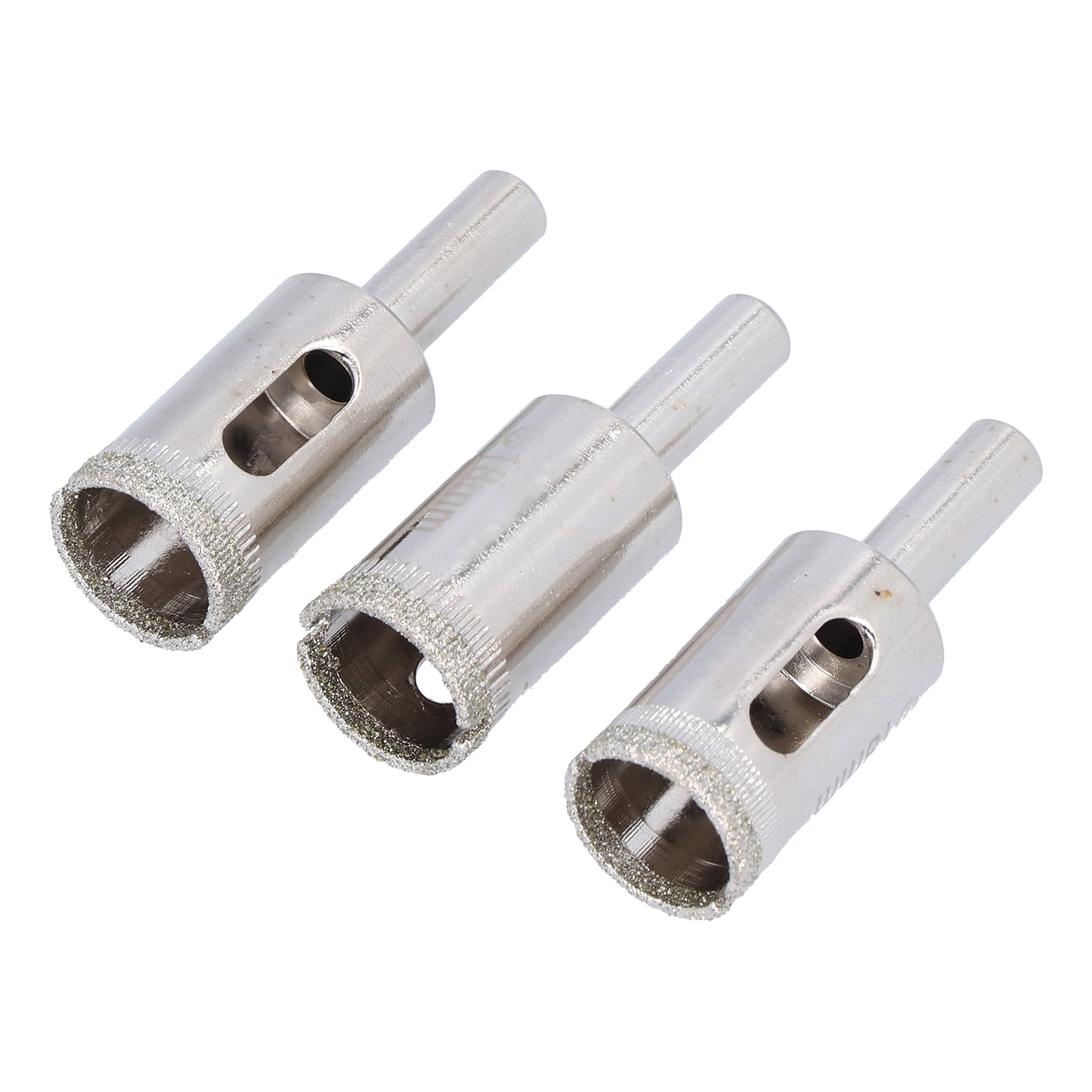 3-teiliges 18-mm-lochöffner-set, Präzisions-langlochöffner Aus Legiertem Stahl, Langlebig, Für Fliesen, Glas, Holz Und Wände