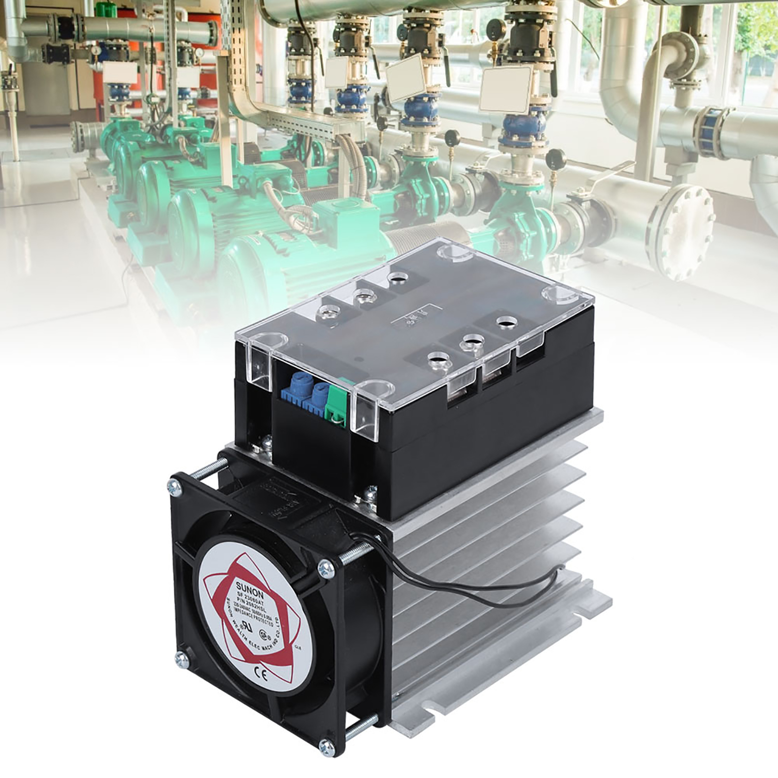 Elektrische Komponenten Des Sanftanlaufreglers, Aluminiumsockel, Zubehör Für Ein-/zweiphasenmotoren (modularer Kühler)