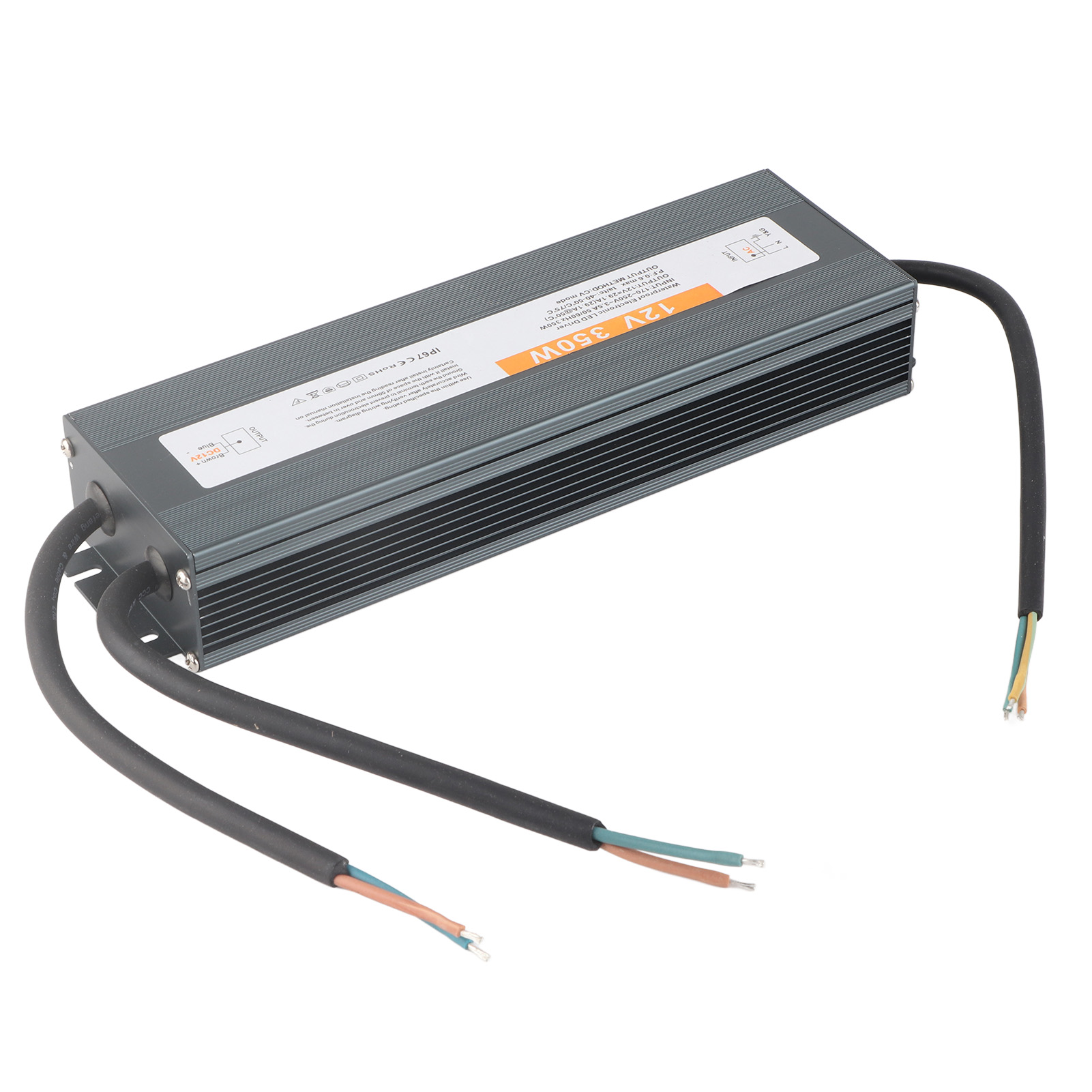 Kabelgebundenes Netzteil, Ultradünn, Wasserdicht, Schaltregler Für Leds, Ac170-250v, 50/60hz, 350w (dc12v)