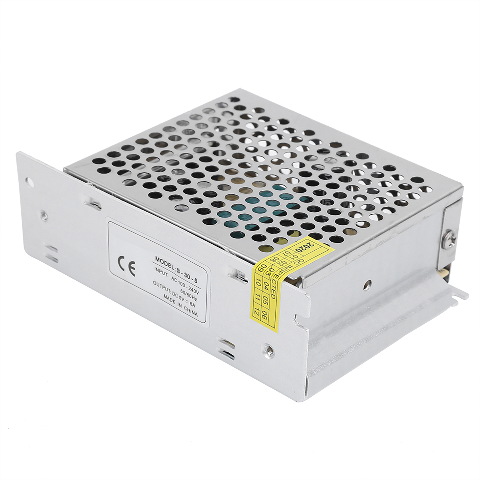 Schaltnetzteil Für Led-geräte, Einstellbarer Transformator Für Cctv Dc5v (s-30-5 (5v 6a 30w) Ac100-240v)