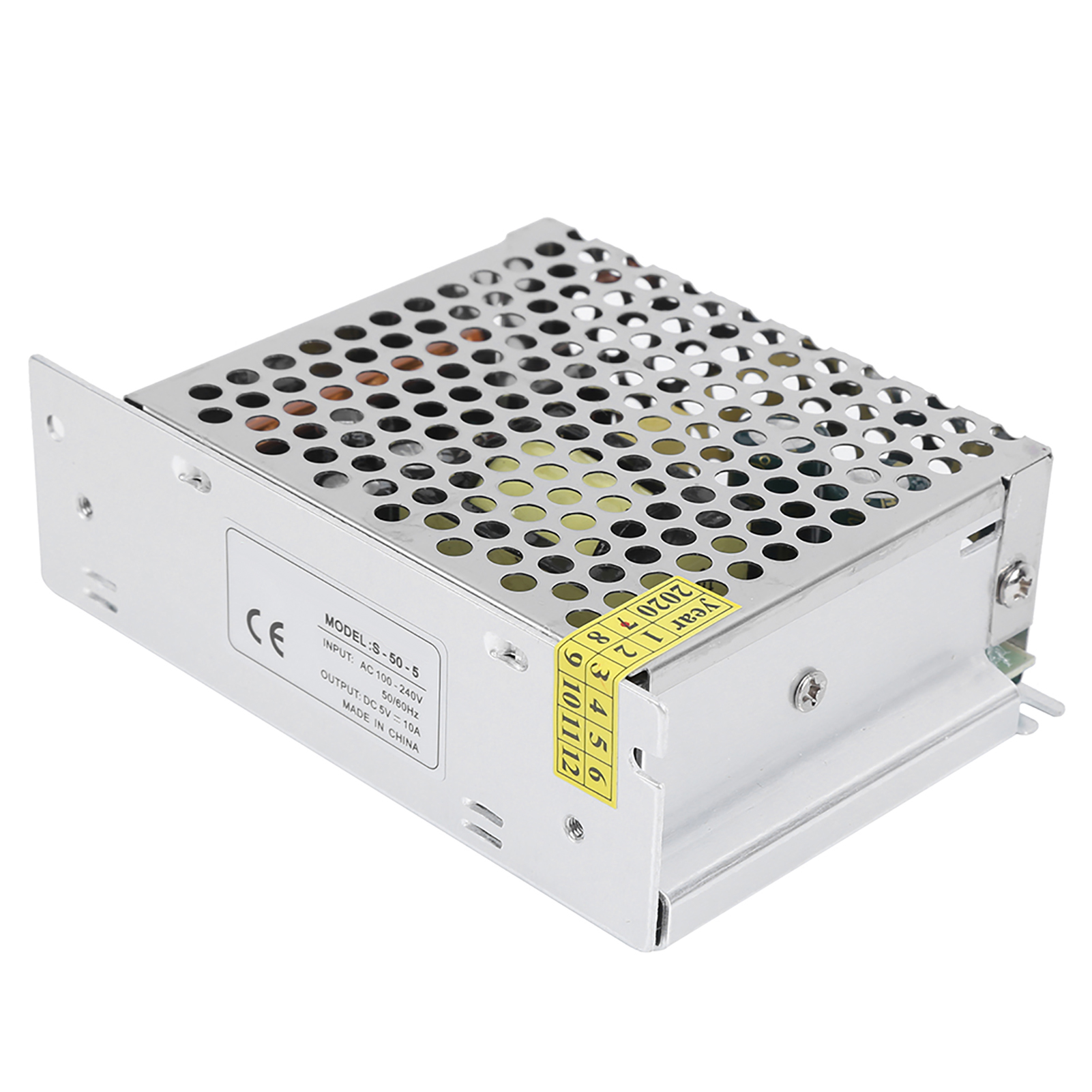 Schaltnetzteil Für Led-geräte, Einstellbarer Transformator Für Cctv Dc5v (s-50-5 (5v 10a 50w) Ac100-240v)