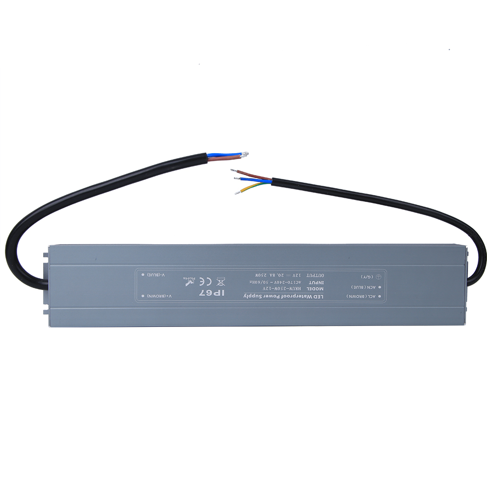 Ultradünnes, Wasserdichtes Schaltnetzteil, Stromquelle, Netzteil Hruw-250w-12v 170-240vac (50/60hz)