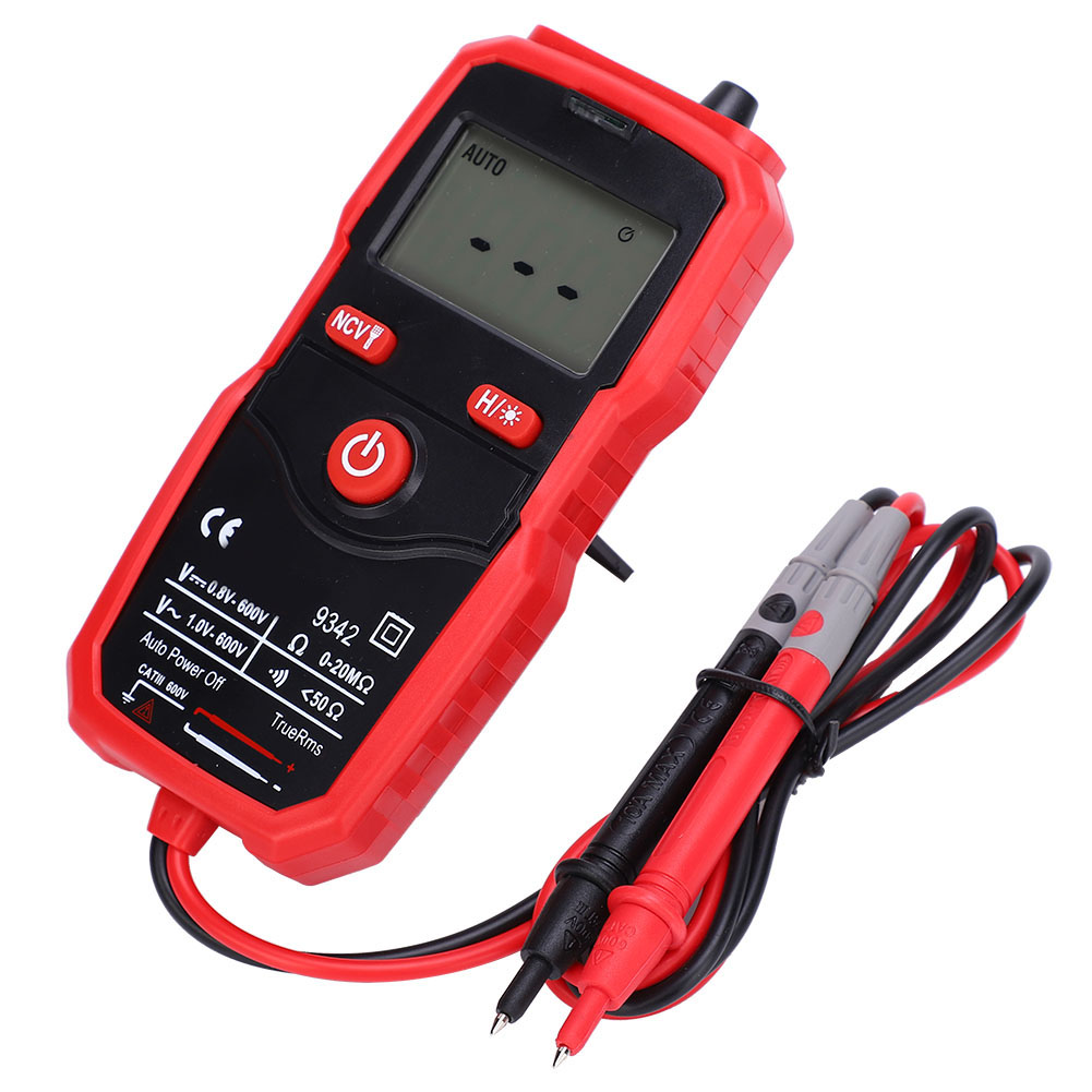 Ua9342 Tragbares Digitales Handmultimeter Mit Lcd-anzeige Zur Messung Von Wechsel- Und Gleichspannung Sowie Widerstand.
