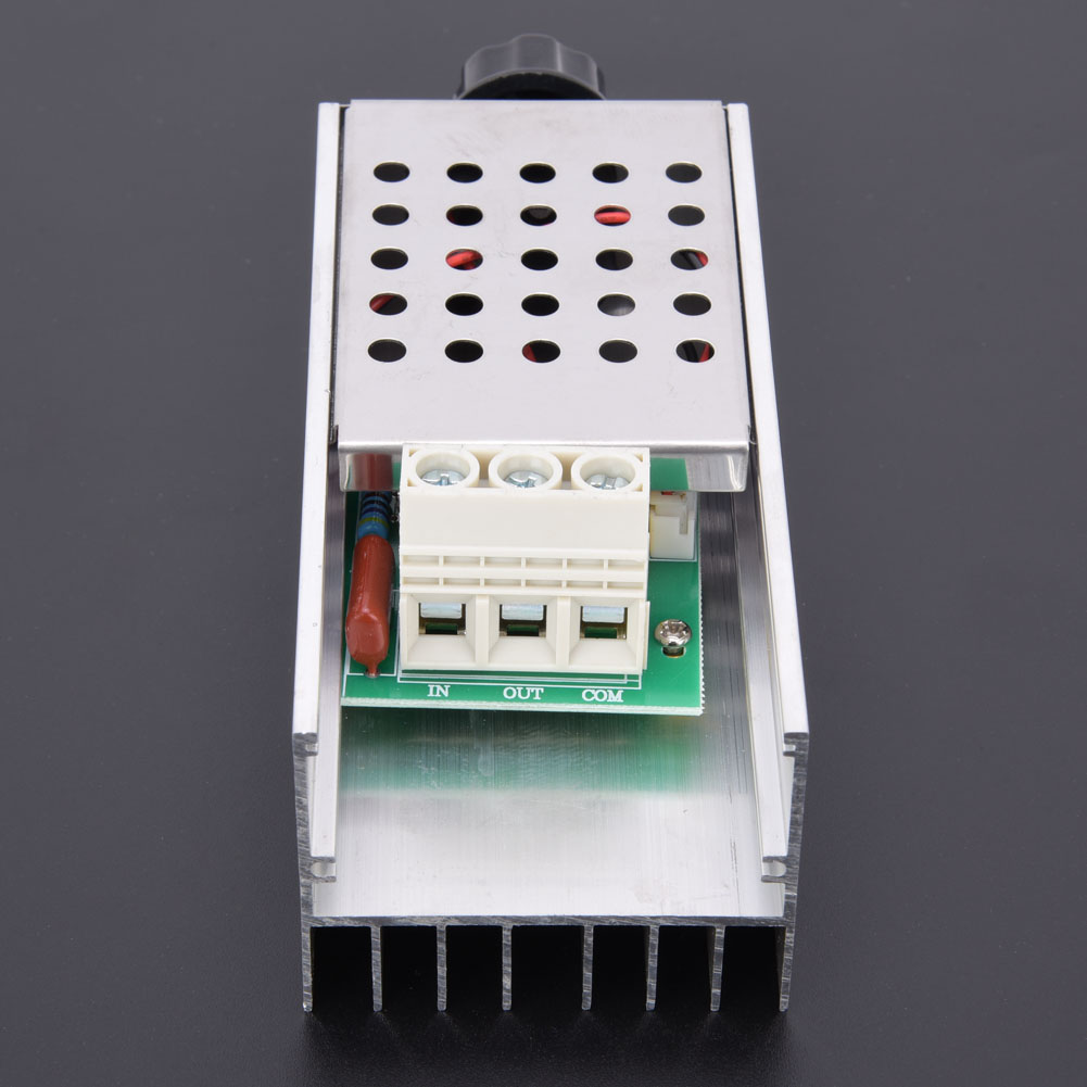 10000w 220v Scr Ac Elektronischer Spannungsregler Dimm-drehzahlregler Thermostat Mit Gehäuse (heimversion)