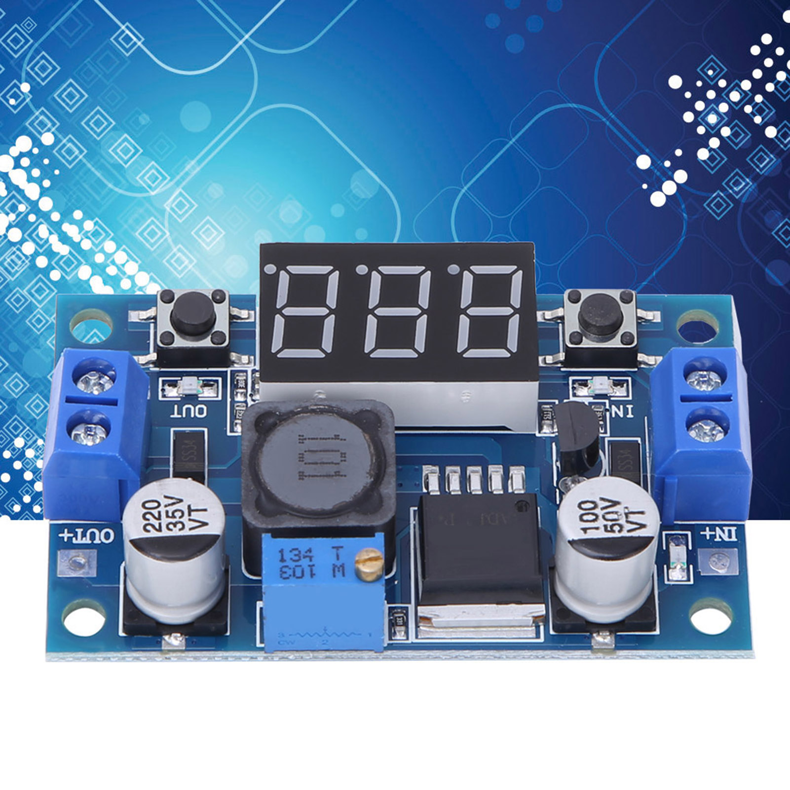 Einstellbarer Dc/dc-wandler Mit Abwärtsregler Und 150-khz-anschluss