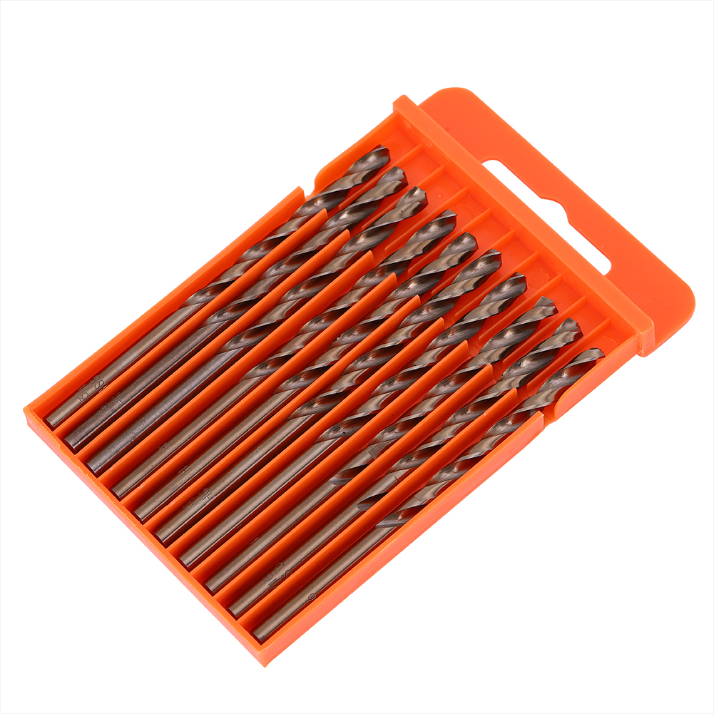 Set Mit 10 Kobalt-spiralbohrern, Aus Schnellarbeitsstahl, 3/16 Zoll, Hss M35, Bohrwerkzeug