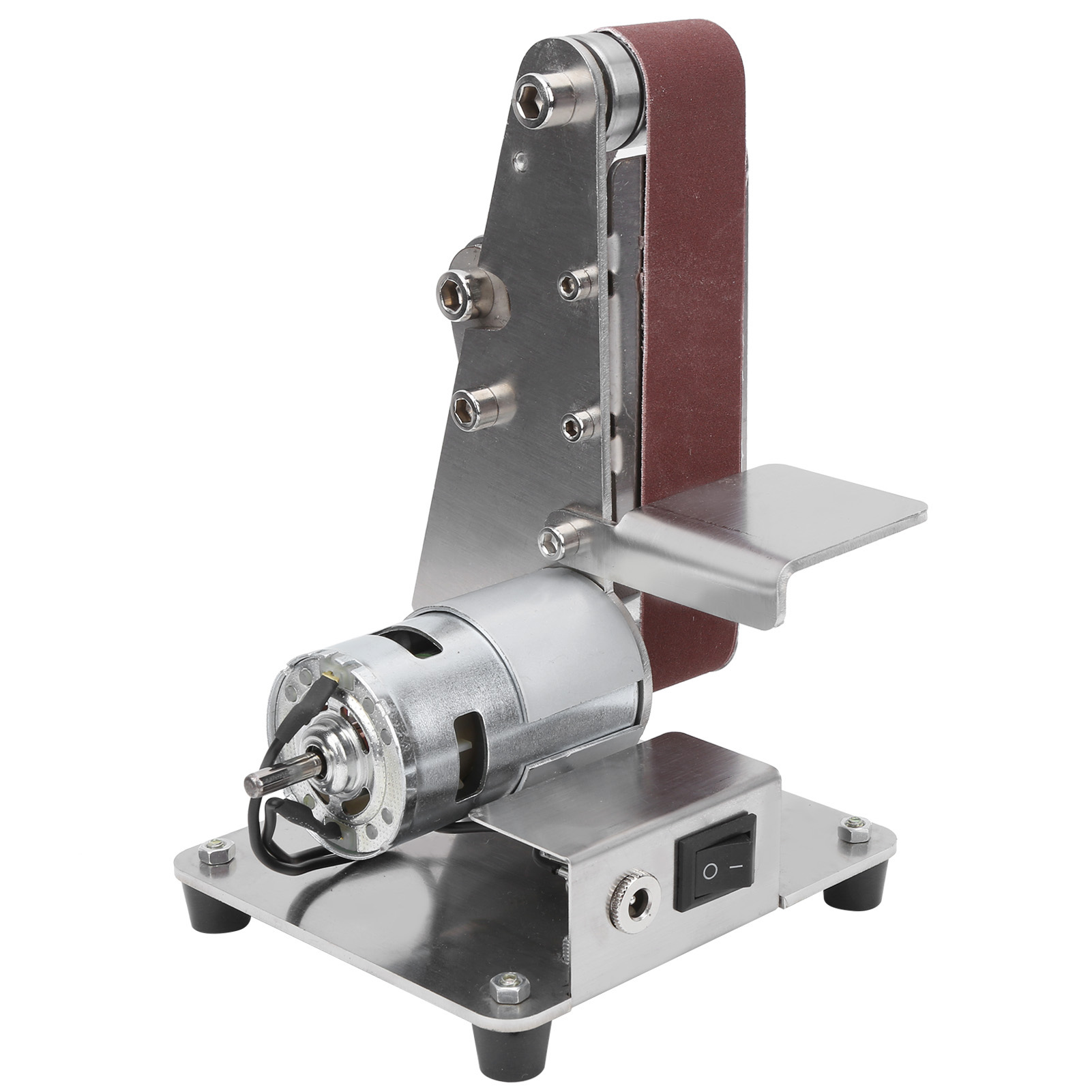 775 Multifunktionaler Mini-elektrobandschleifer, Heimwerker-polier- Und Schleifarbeiten, 110–240 V, Eu-stecker