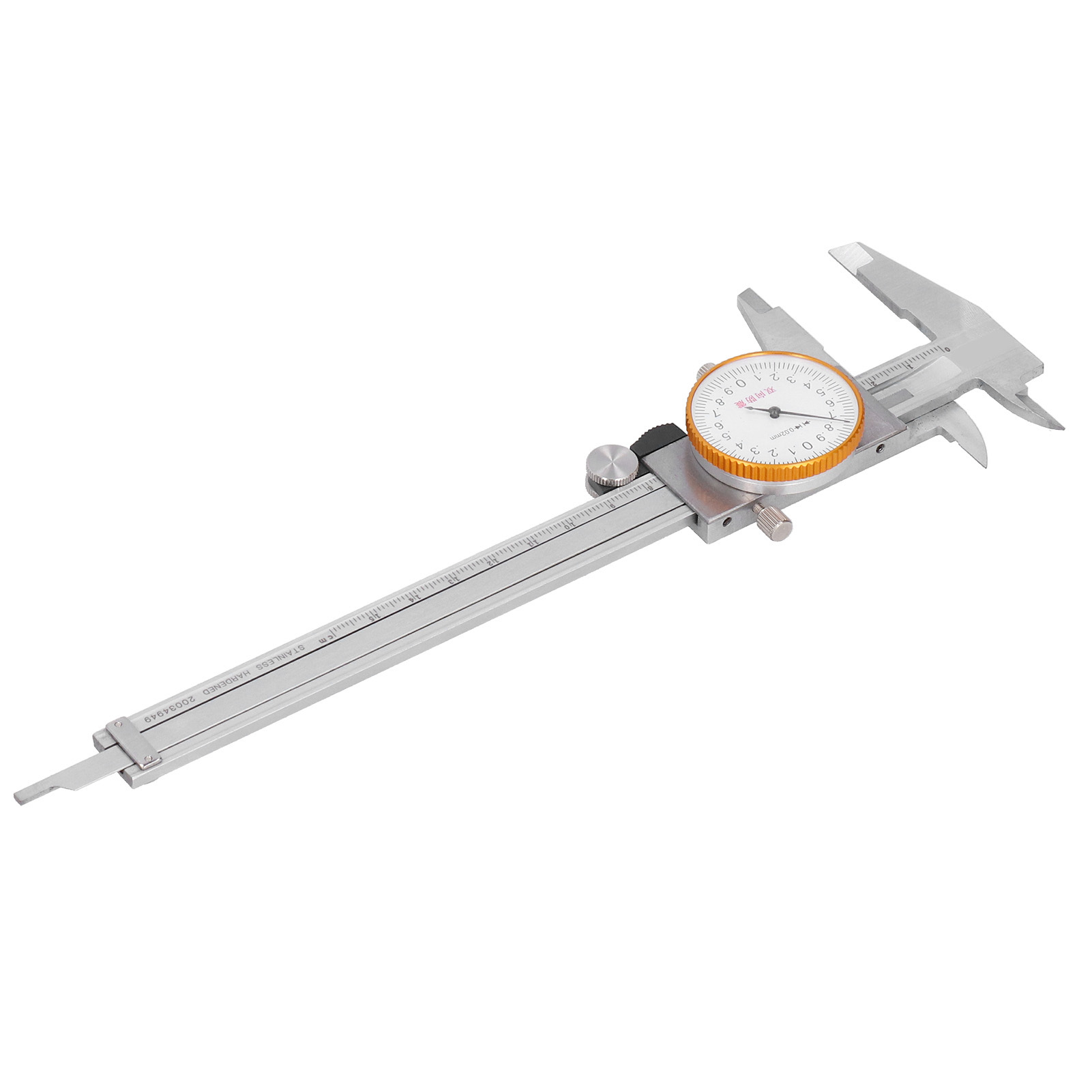 Doppelt Stoßfester Edelstahl-messschieber, 0,02 Mm, Manuelles Messwerkzeug 0–150 Mm