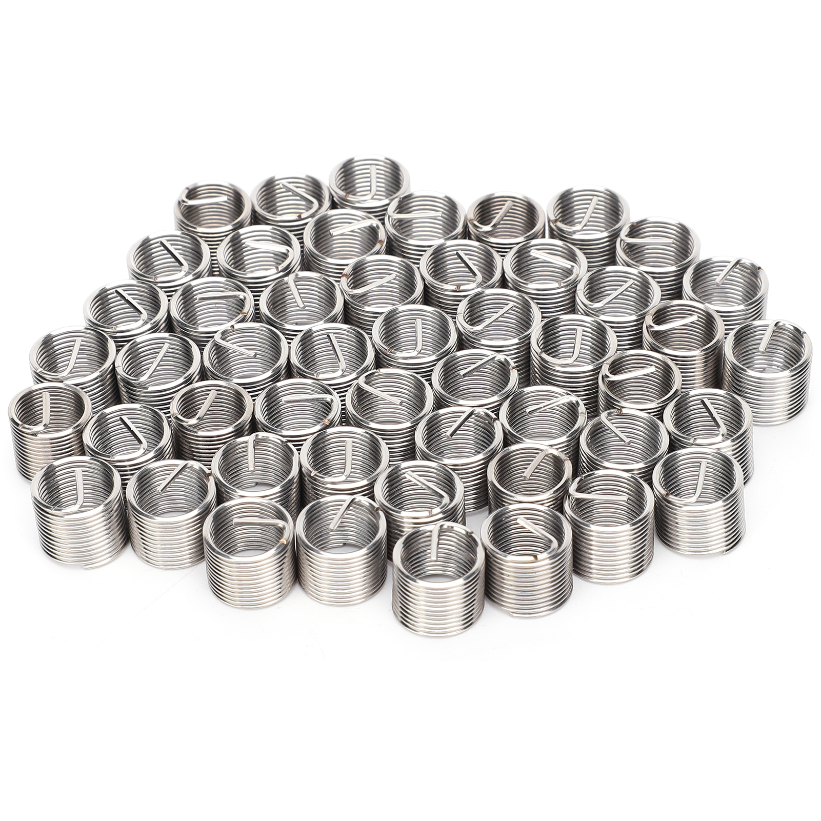 50 Gewindeeinsätze, Reparaturwerkzeug Für Reduziermuttern, Edelstahl, M10x1x1,5d