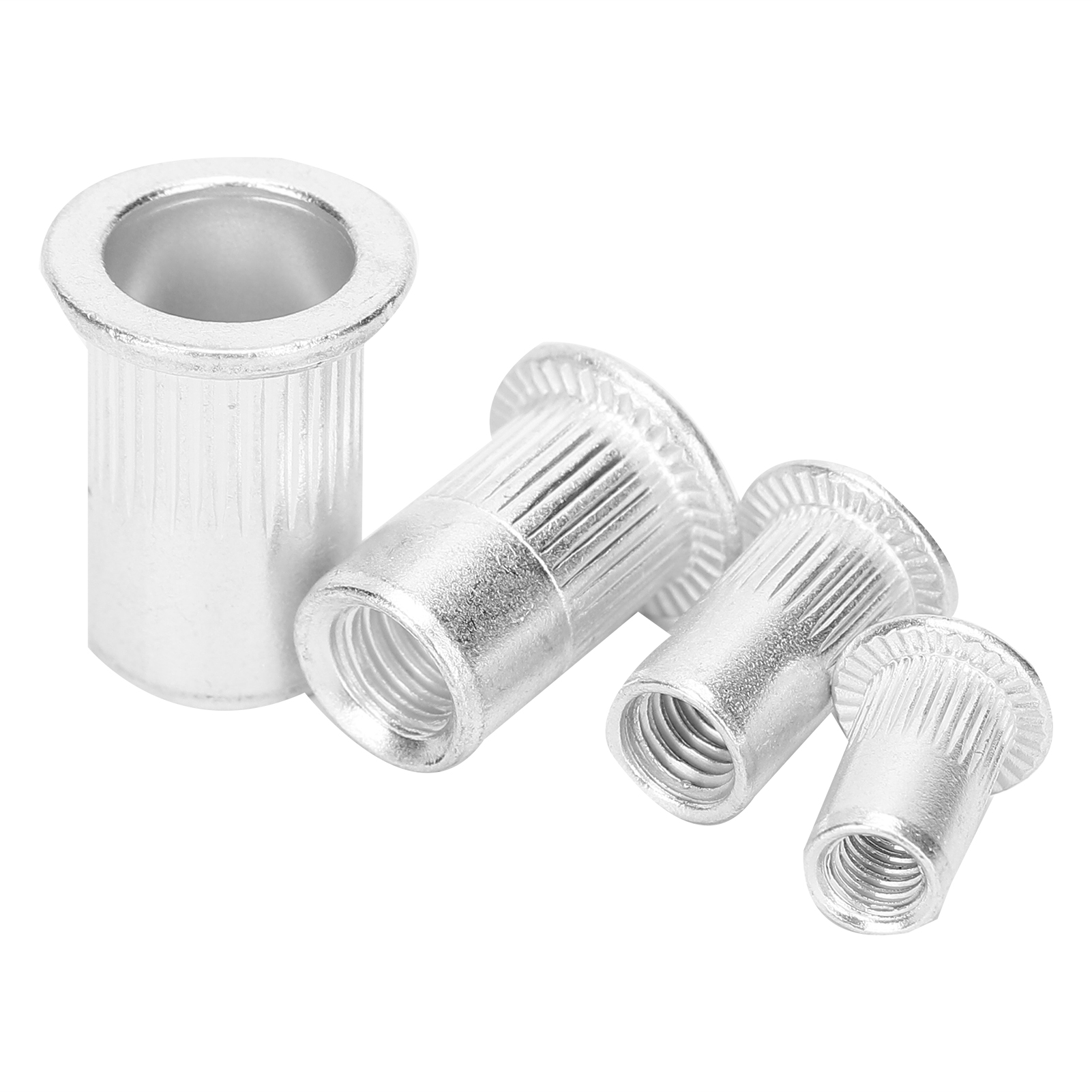 Satz Mit 100 Aluminium-nietmuttern, M4/m5/m6/m8, Montagezubehör