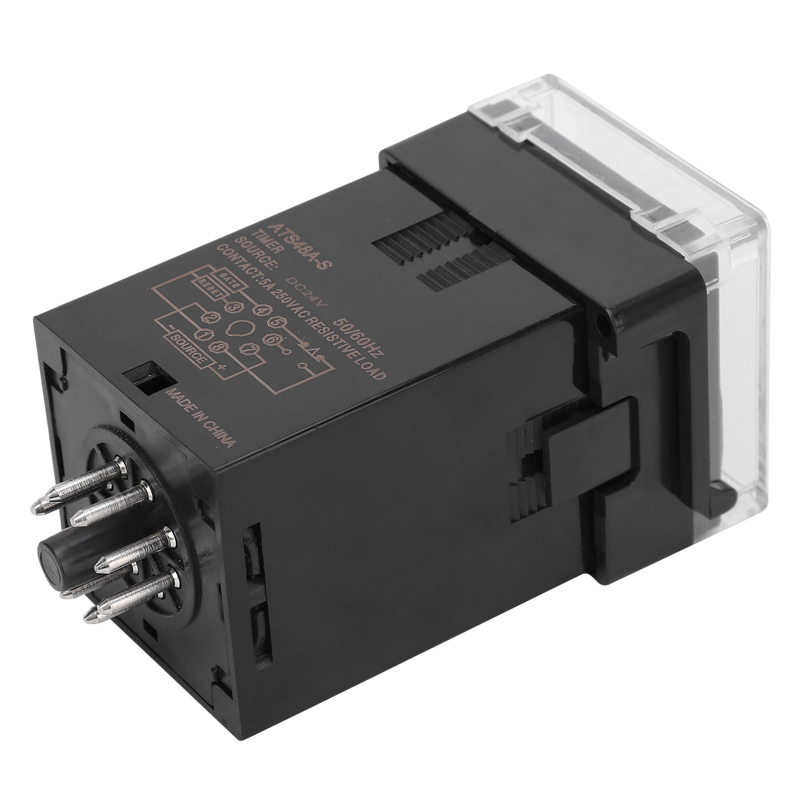 Ats48a-s Professional, Einstellbarer Zyklusverzögerungstimer, Timer-relais-steuerung, 24 V Dc