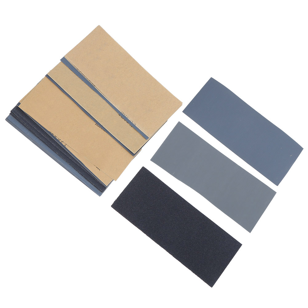 Set Mit 28 Blatt Schleifpapier (körnung 120-3000) Zum Schleifen, Polieren Und Glätten