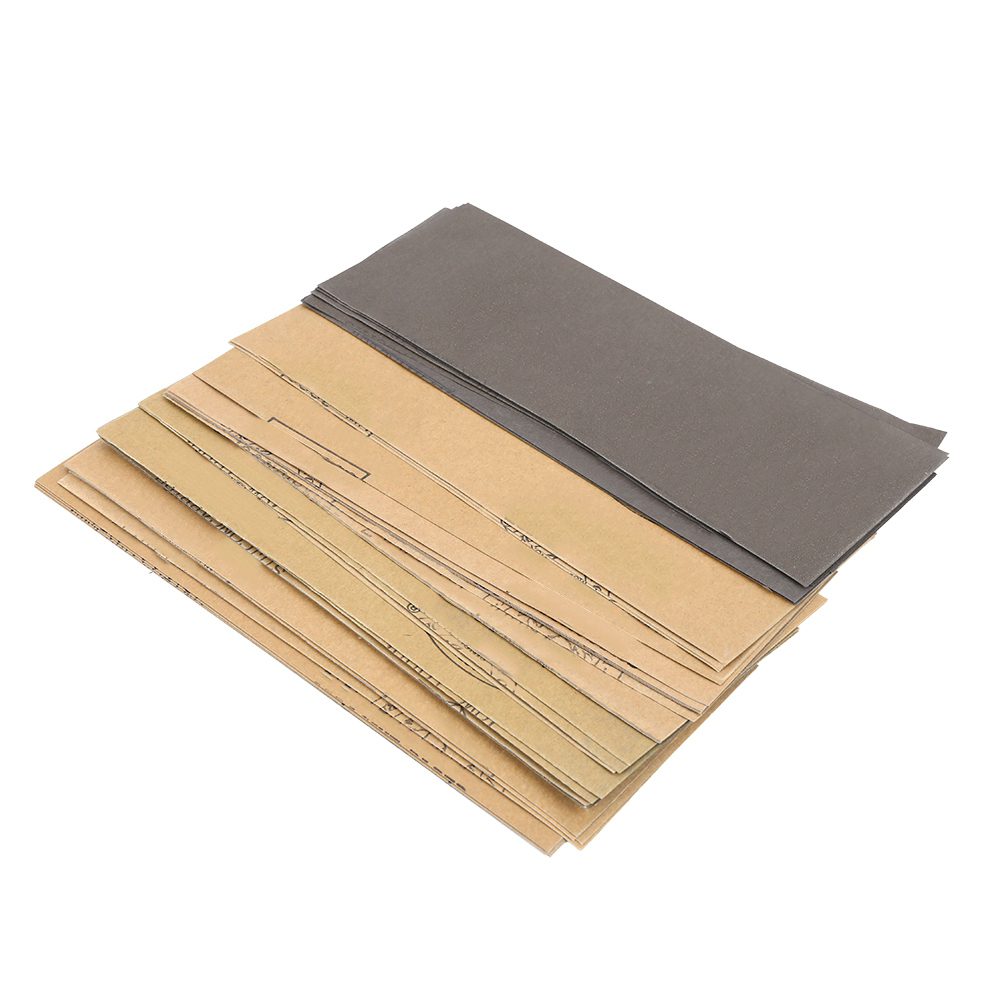 Set Mit 36 Blatt Schleifpapier (körnung 400-3000) Zum Schleifen, Polieren Und Glätten