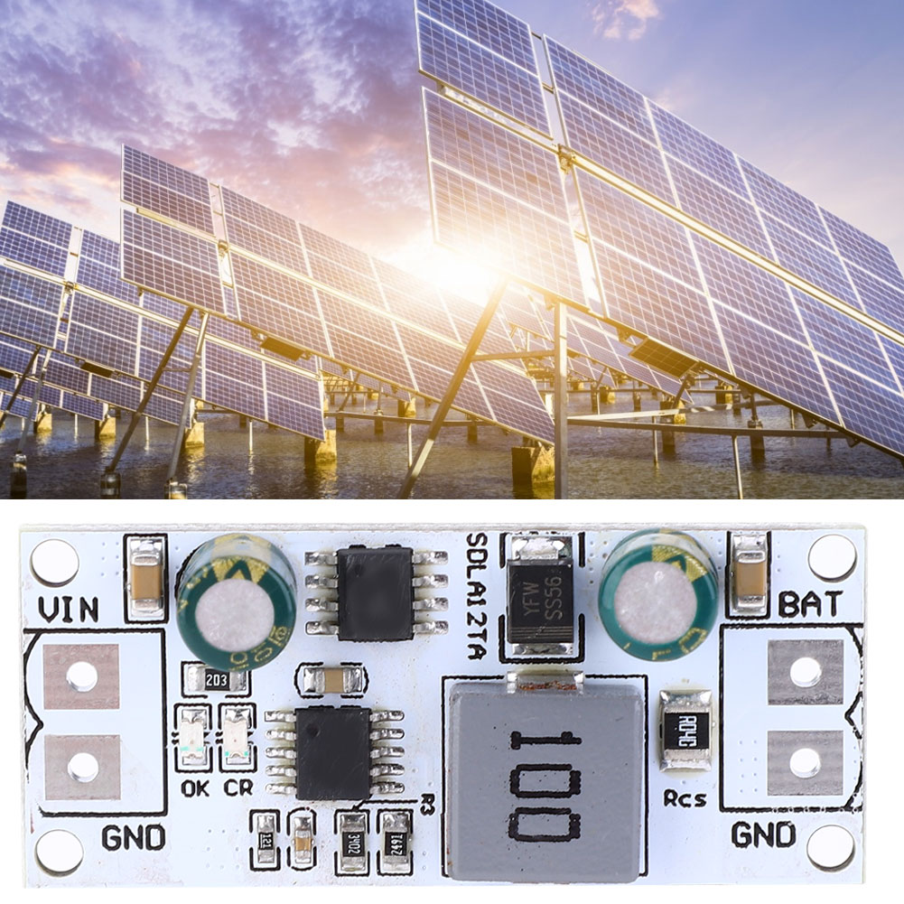 Sdla12ta Sdla12tb Mppt-solarladereglermodul Für 12v 1-1000ah Blei-säure-batterie (ohne Anschlüsse)