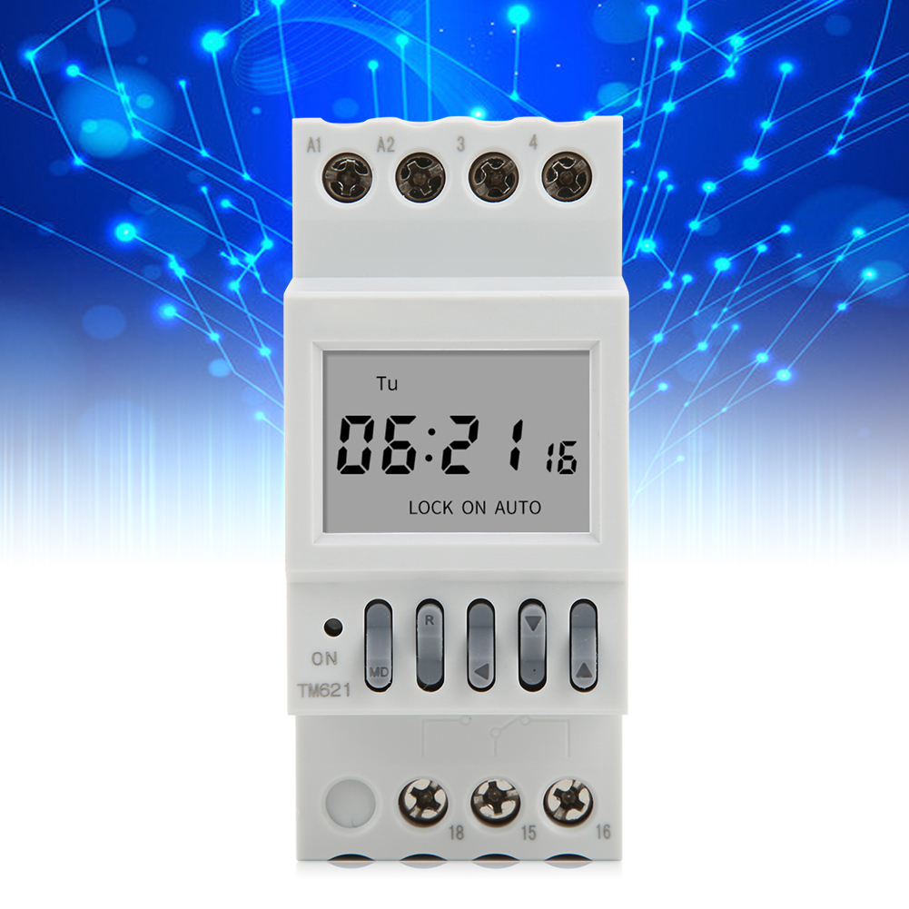 Tm621 Digitaler Countdown-timer, Din-schienenmontage, Ac220v