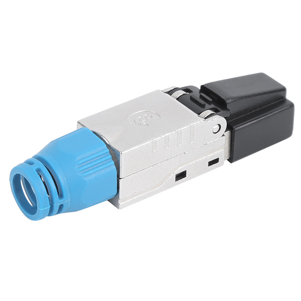 Cat8-geschirmter Stecker, Eine Robuste, Werkzeuglose Einzelverbindung Für Netzwerkkabelverteilungssysteme